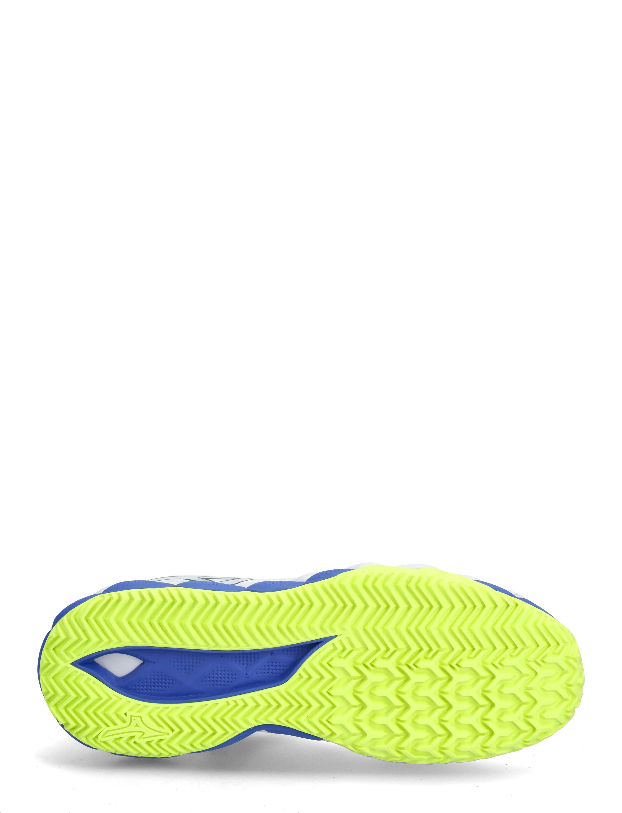 Mizuno - WAVE ENFORCE TOUR 2 CC(U) - tennisskor - white/dazzling blue/lightning yellow - 4