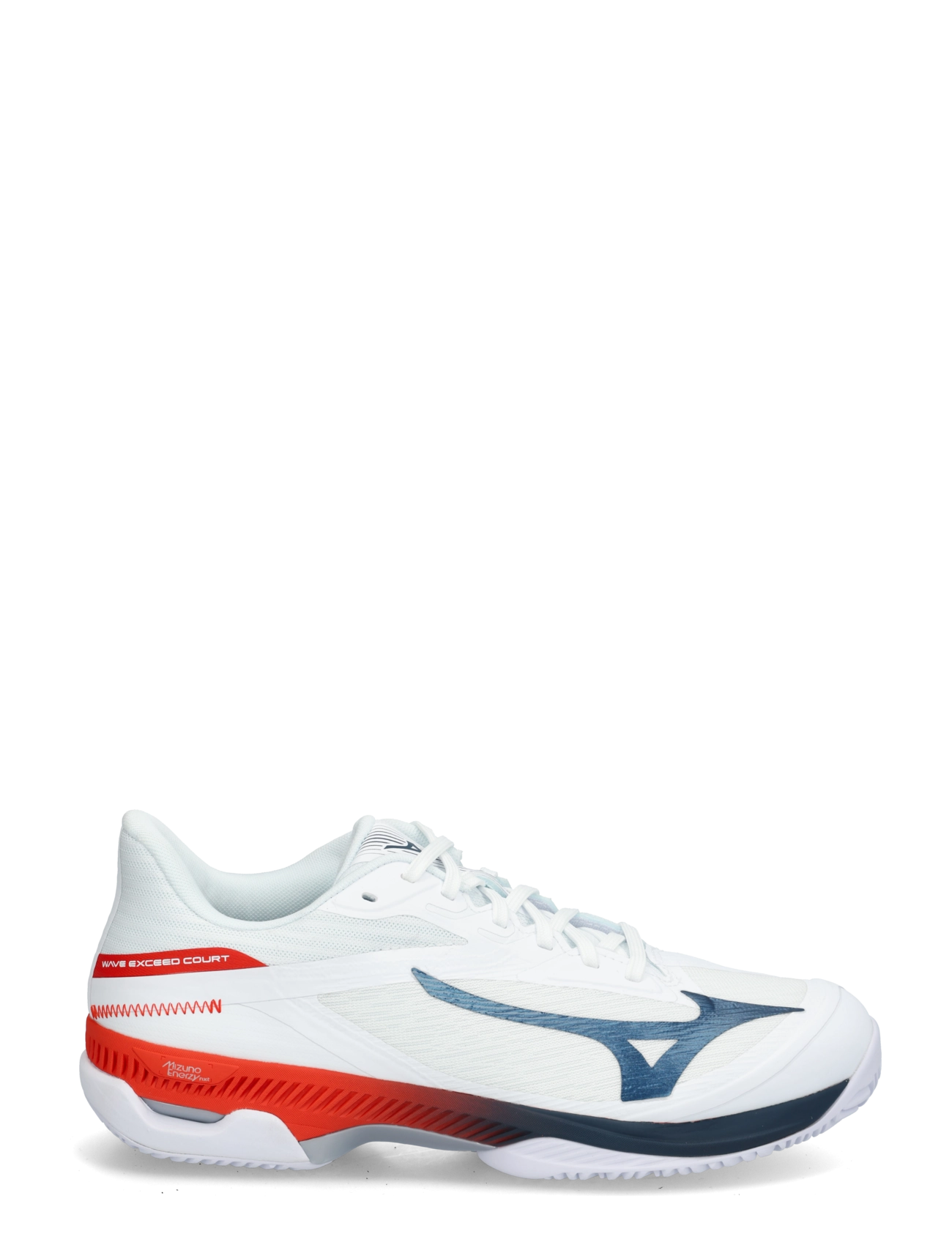 Mizuno - WAVE EXCEED COURT CC(U) - white/insignia blue/orange.com - 2