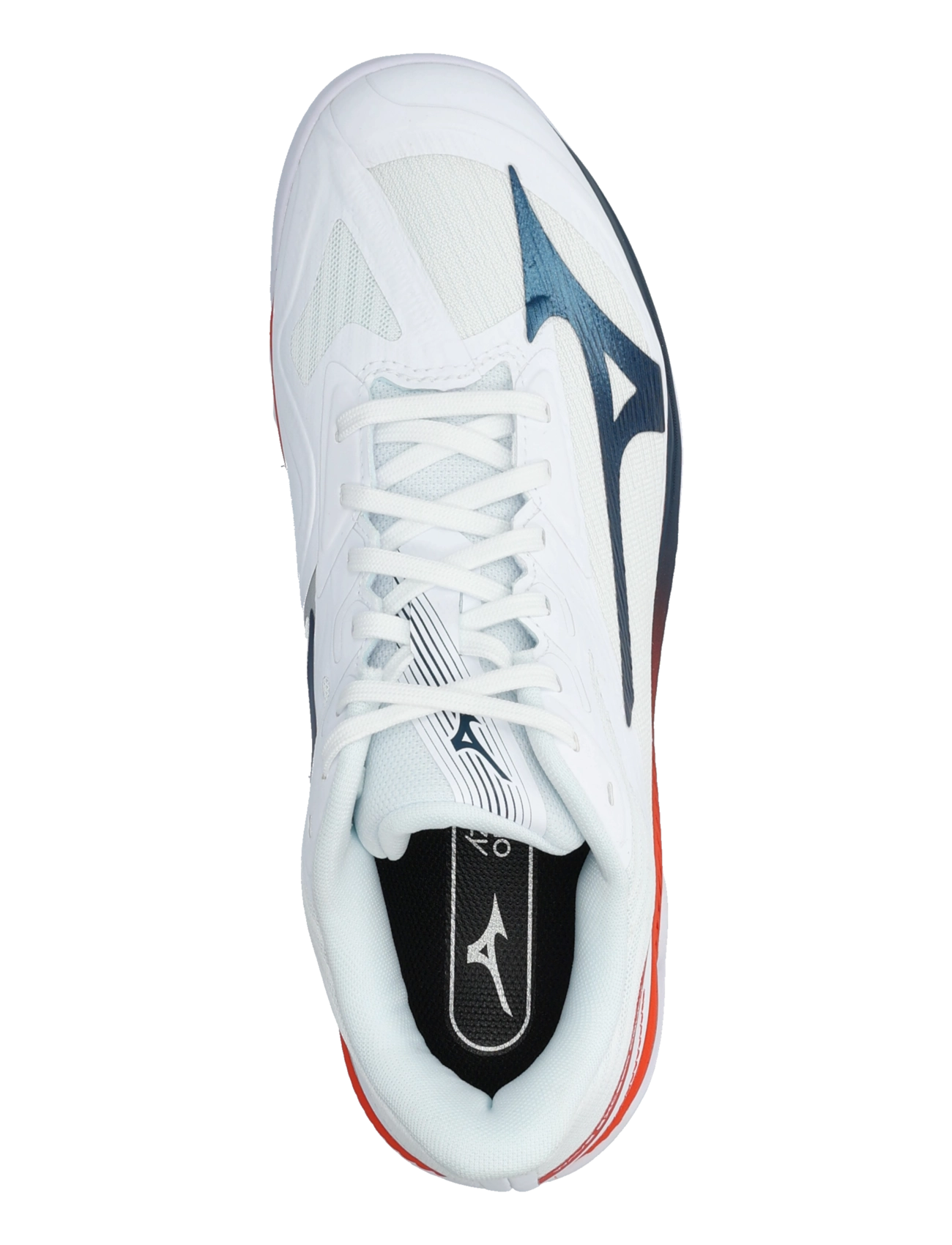 Mizuno - WAVE EXCEED COURT CC(U) - white/insignia blue/orange.com - 3