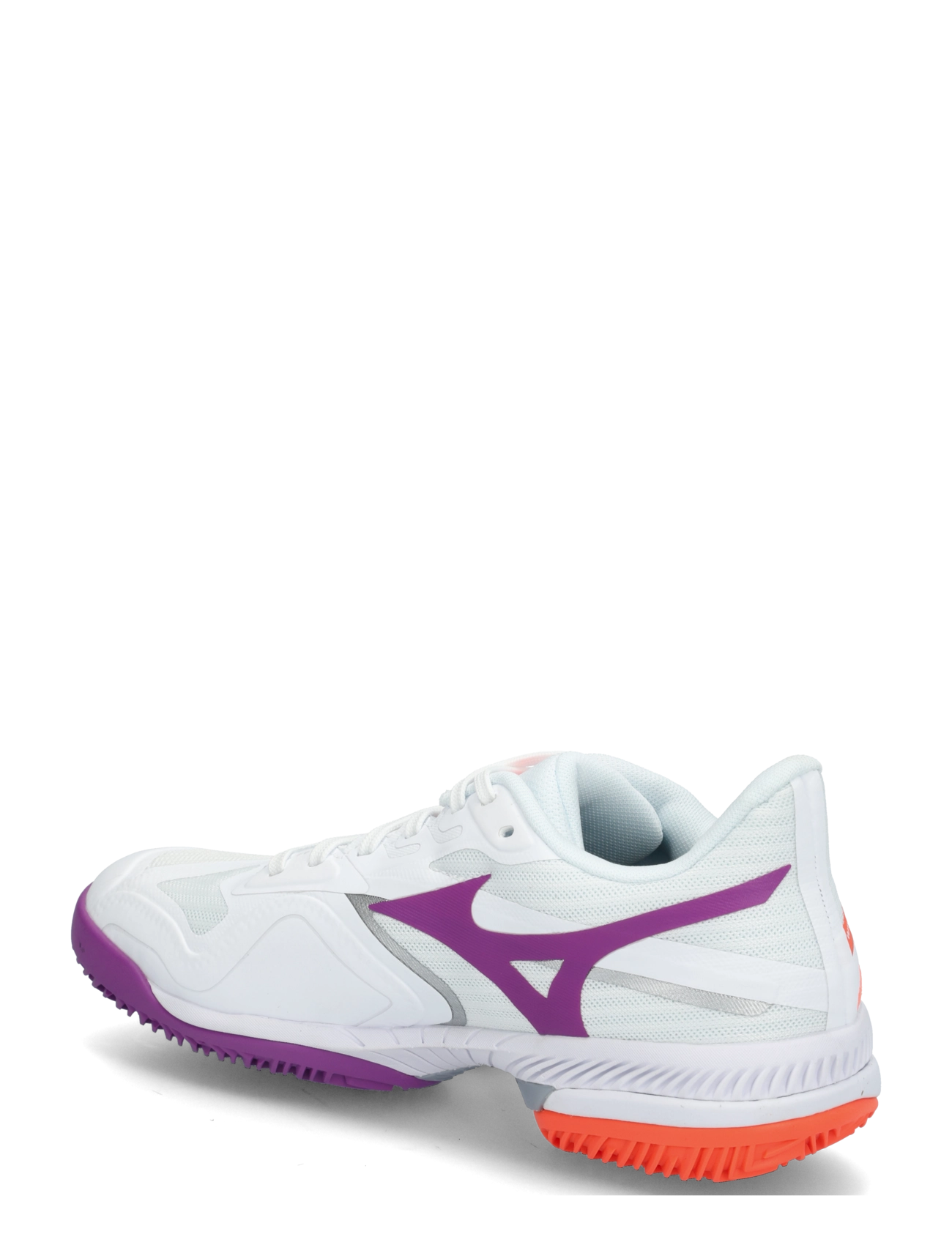 Mizuno - WAVE EXCEED COURT CC(W) - white/dahlia/lava orange - 1