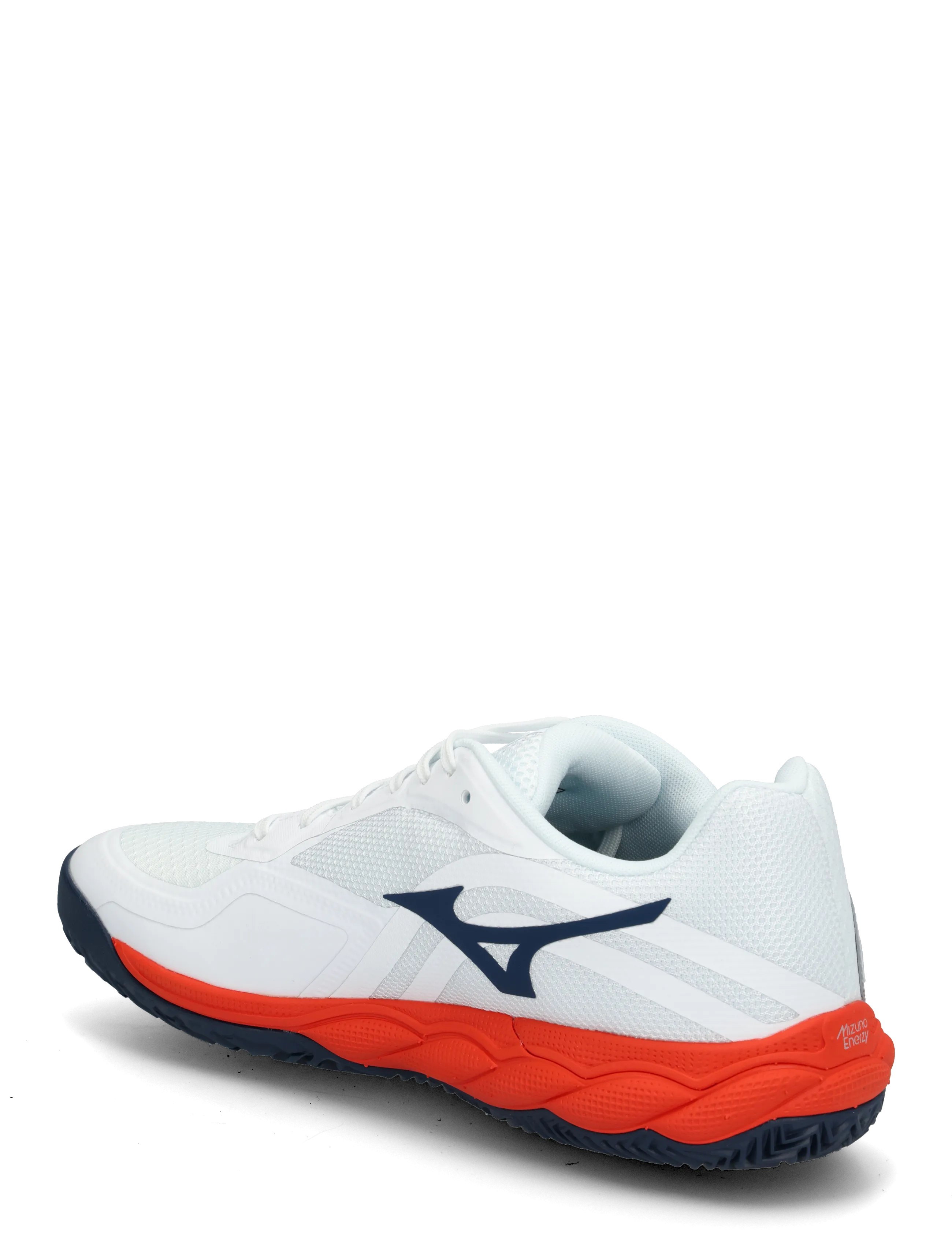 Mizuno - WAVE ENFORCE COURT 2 CC(U) - tennis shoes - white/insignia blue/orange.com - 1