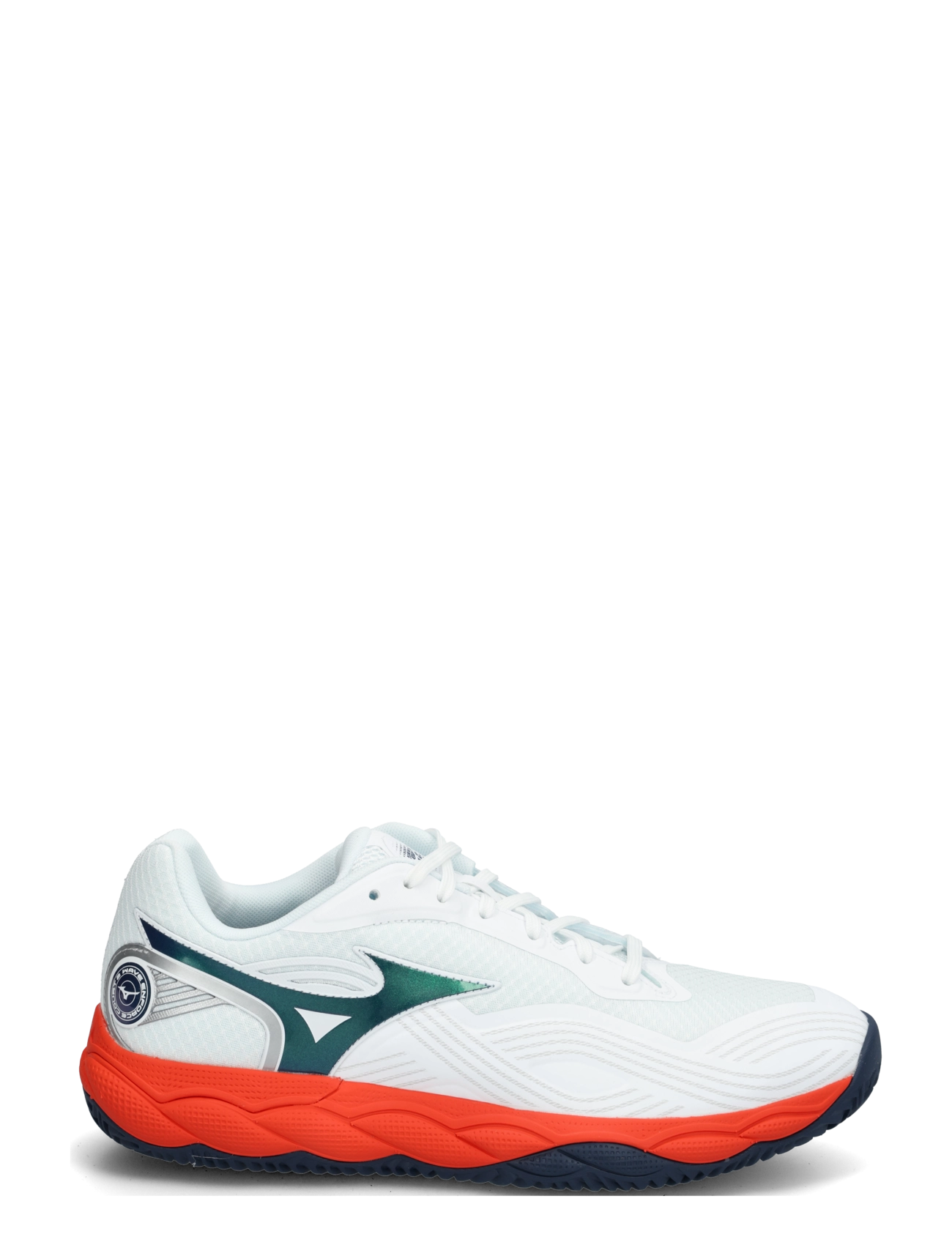 Mizuno - WAVE ENFORCE COURT 2 CC(U) - white/insignia blue/orange.com - 2