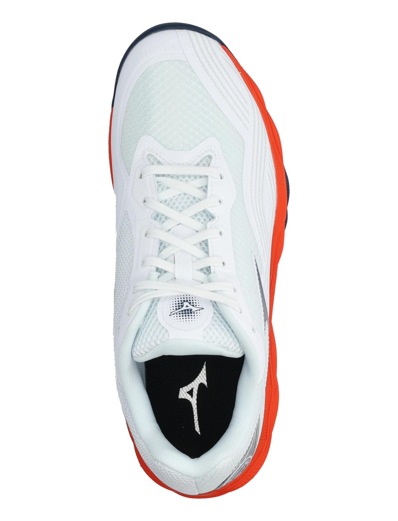 Mizuno - WAVE ENFORCE COURT 2 CC(U) - white/insignia blue/orange.com - 3