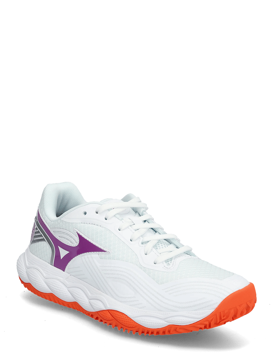 Mizuno - WAVE ENFORCE COURT 2 CC(W) - tennisschuhe - white/dahlia/sunstone - 0