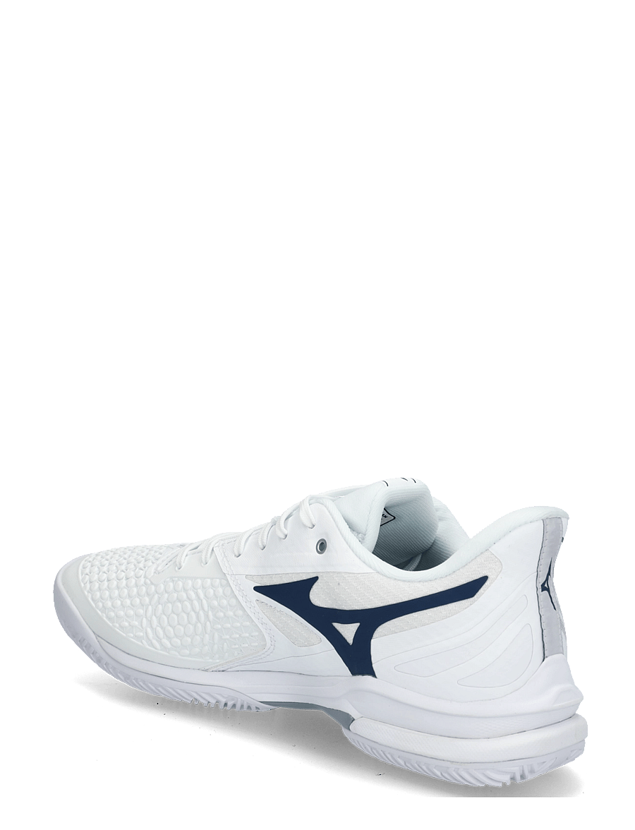 Mizuno - WAVE EXCEED TOUR 7 CC(U) - tennissko - white/insignia blue/orange.com - 1