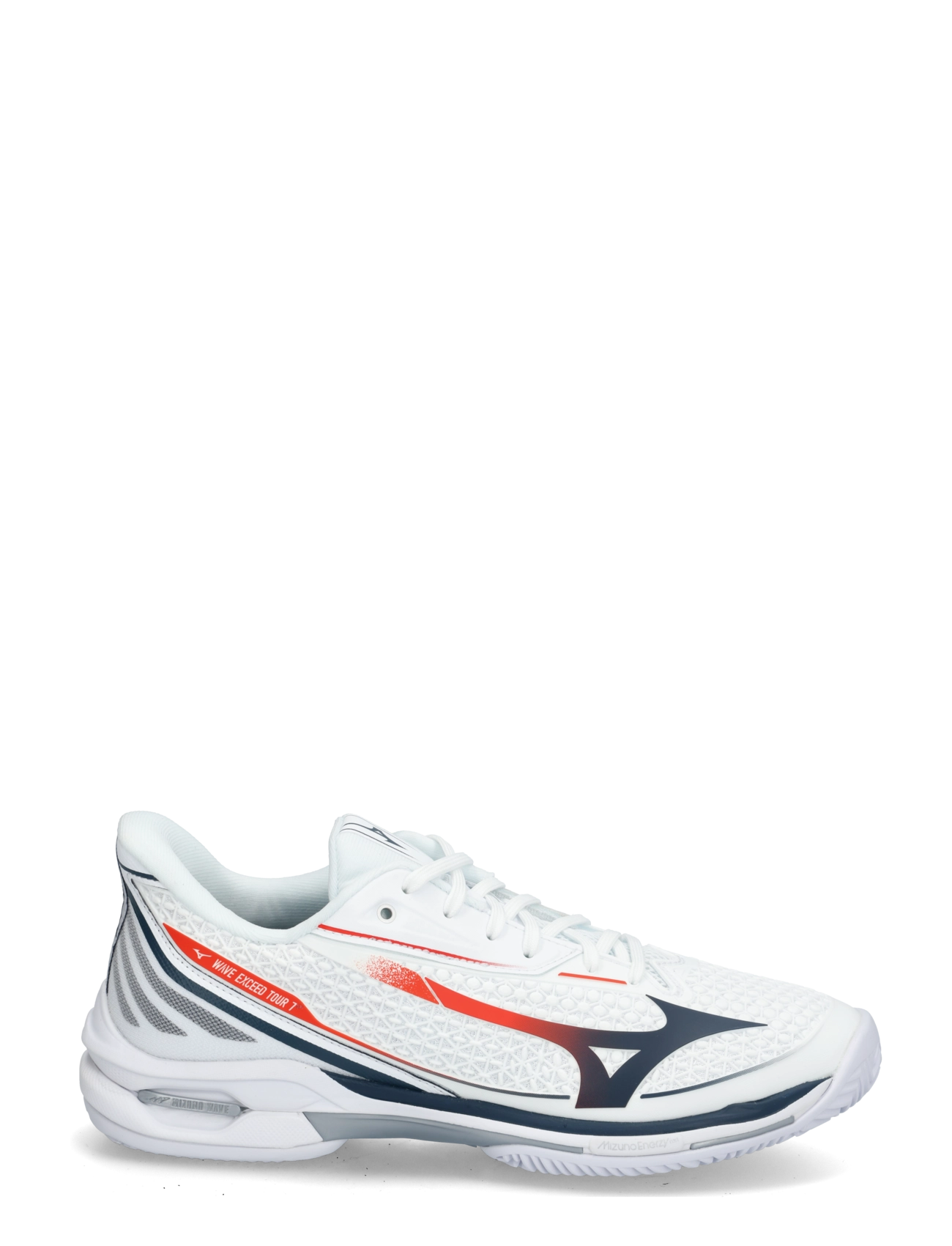 Mizuno - WAVE EXCEED TOUR 7 CC(U) - tennissko - white/insignia blue/orange.com - 2