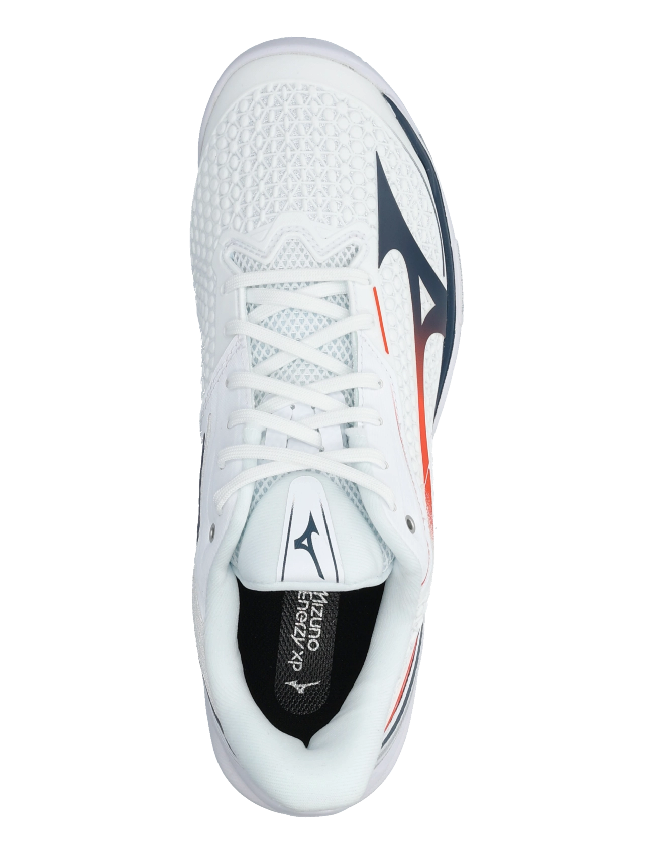 Mizuno - WAVE EXCEED TOUR 7 CC(U) - tennissko - white/insignia blue/orange.com - 3