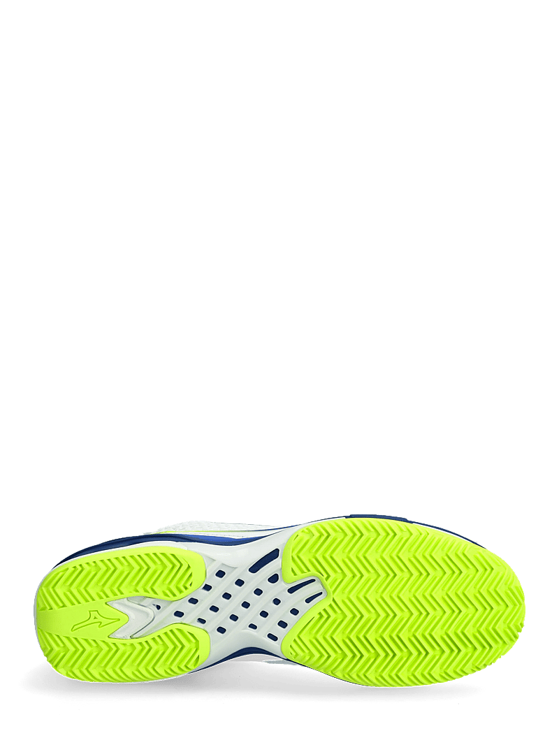 Mizuno - WAVE EXCEED TOUR 7 CC(U) - tennissko - white/dazzling blue/lightning yellow - 4