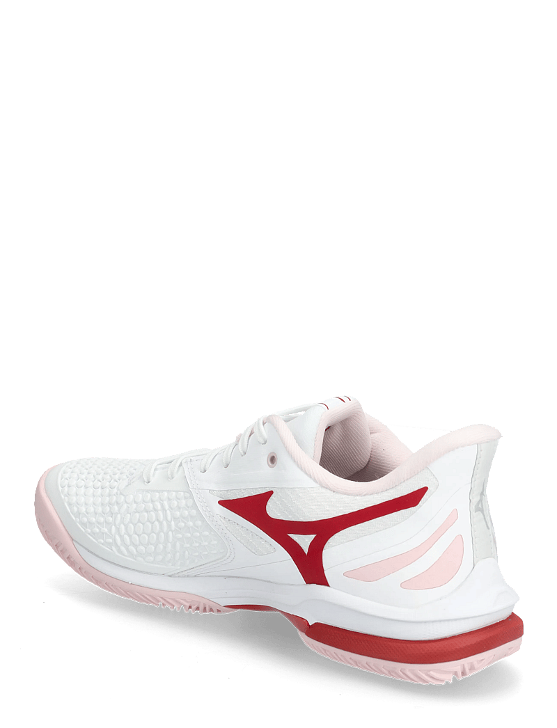 Mizuno - WAVE EXCEED TOUR 7 CC(W) - tennisejalatsid - white/fiery red/pinkesque - 2