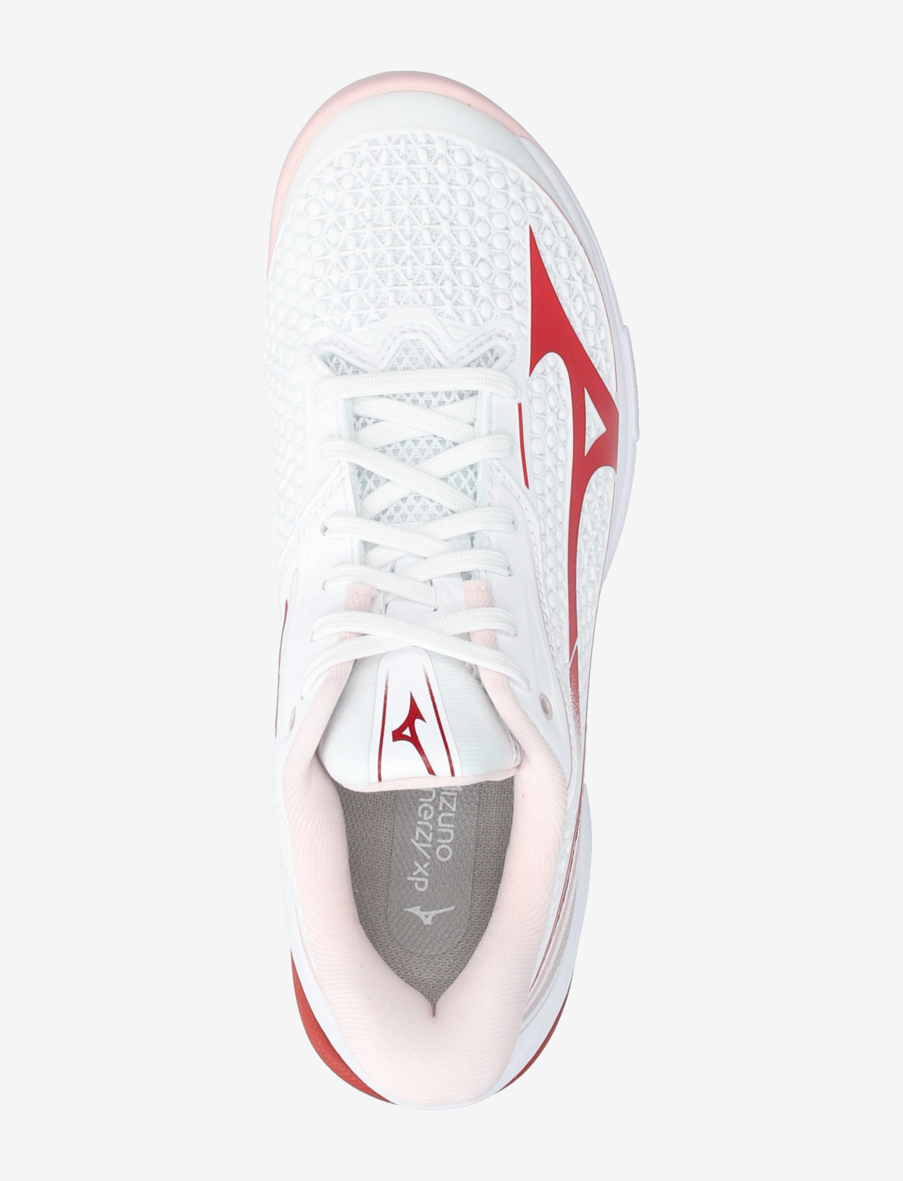 Mizuno - WAVE EXCEED TOUR 7 CC(W) - tennisejalatsid - white/fiery red/pinkesque - 3