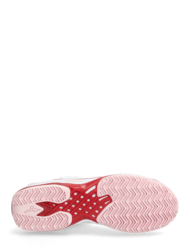 Mizuno - WAVE EXCEED TOUR 7 CC(W) - tennisejalatsid - white/fiery red/pinkesque - 4