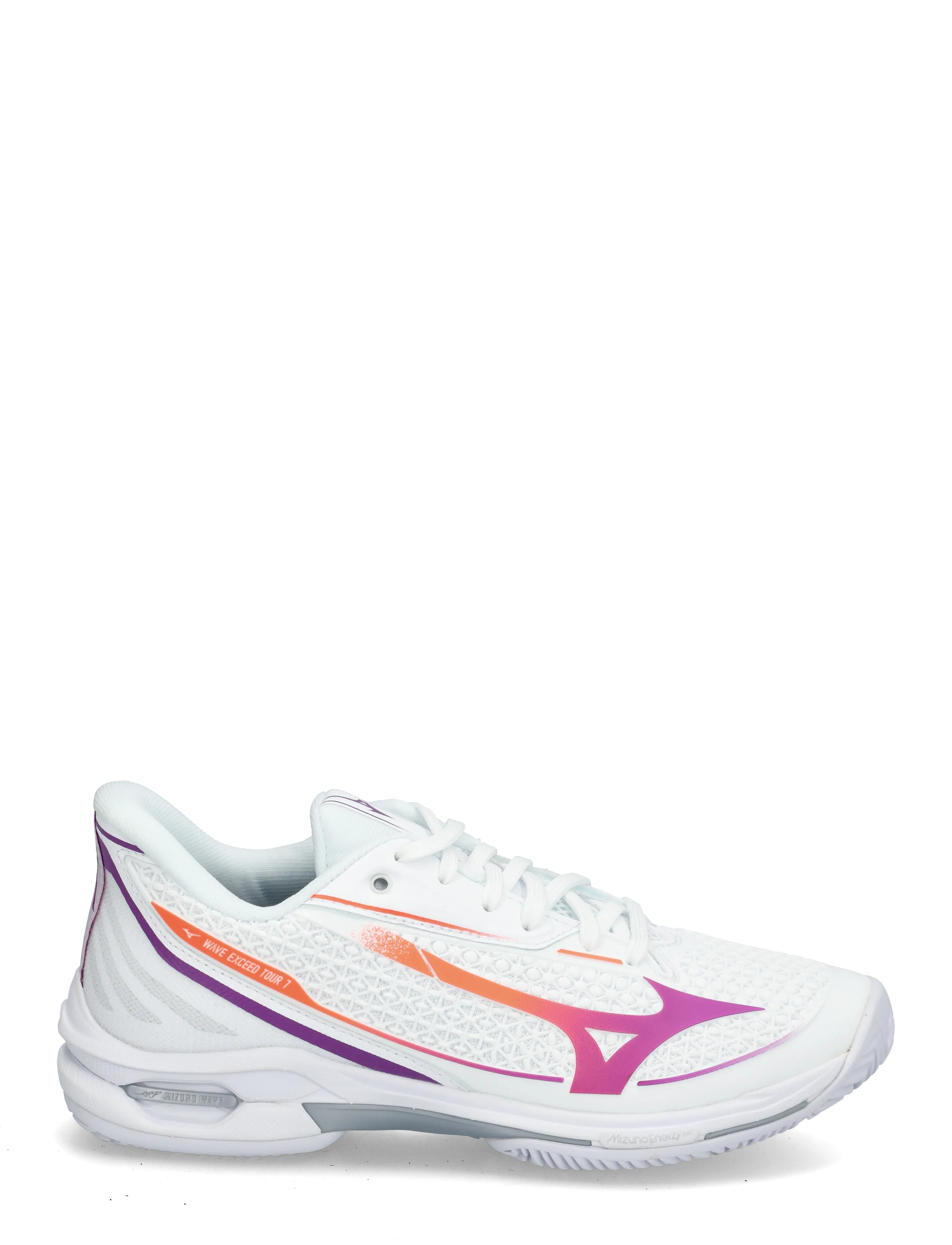 Mizuno - WAVE EXCEED TOUR 7 CC(W) - tennisschuhe - white/dahlia/lava orange - 2