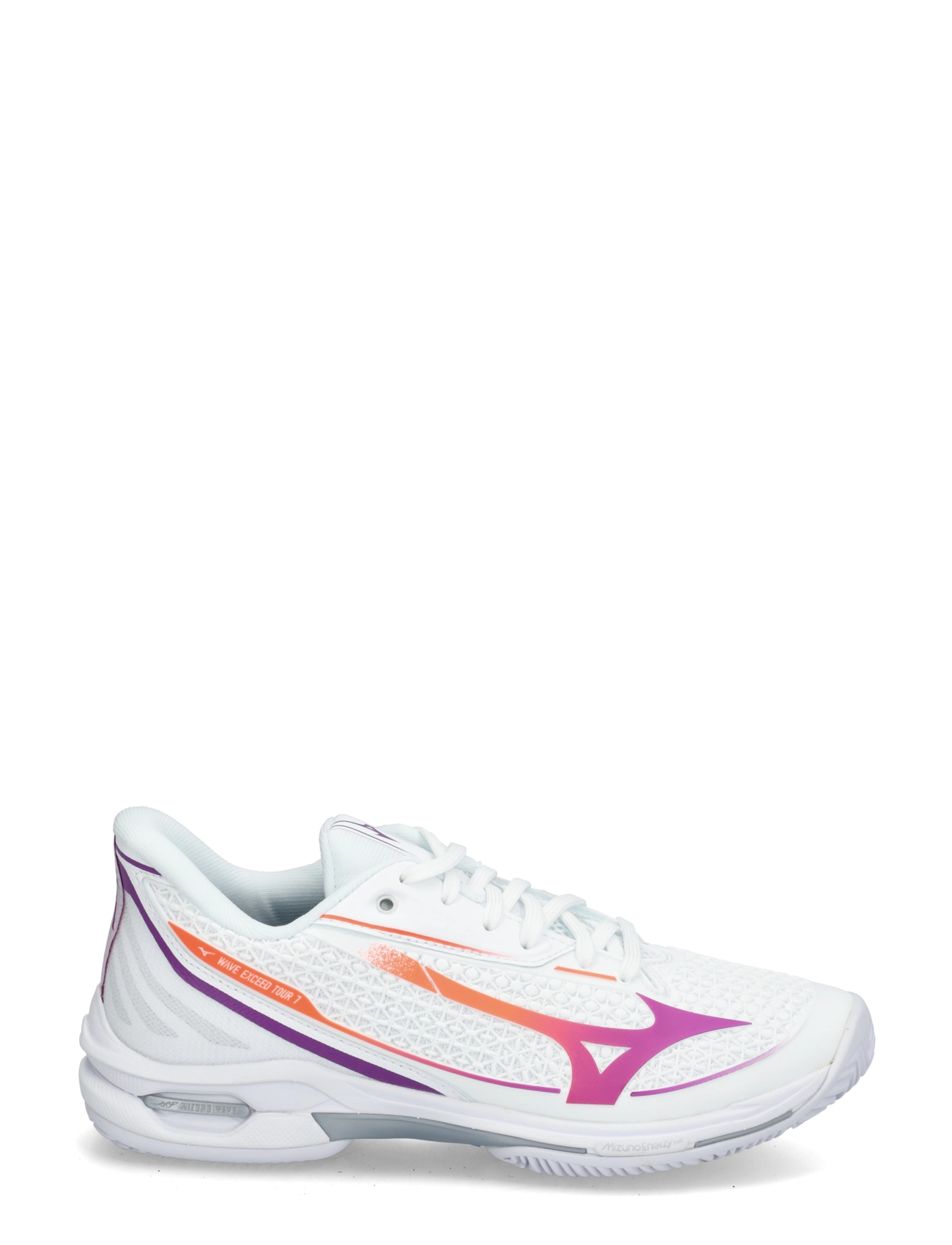 Mizuno - WAVE EXCEED TOUR 7 CC(W) - tennisschuhe - white/dahlia/lava orange - 2