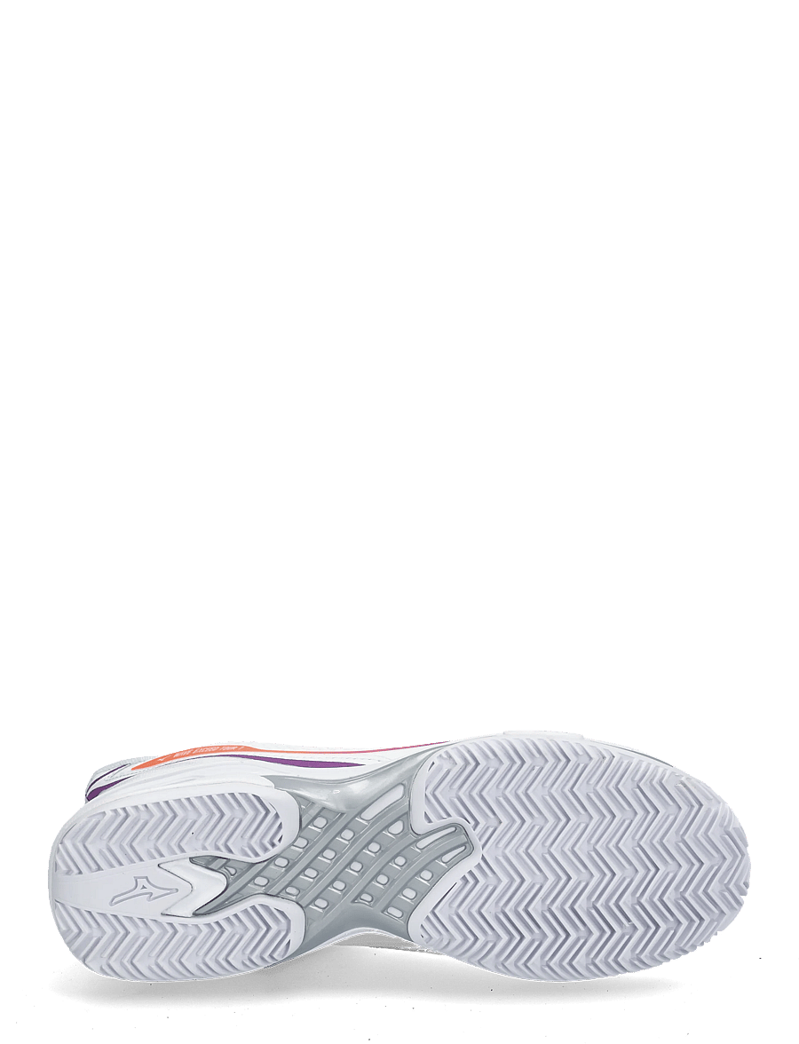 Mizuno - WAVE EXCEED TOUR 7 CC(W) - tennisschuhe - white/dahlia/lava orange - 4