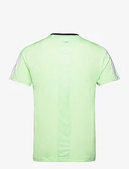 Mizuno - Release Shadow Tee - short-sleeved t-shirts - techno green - 1