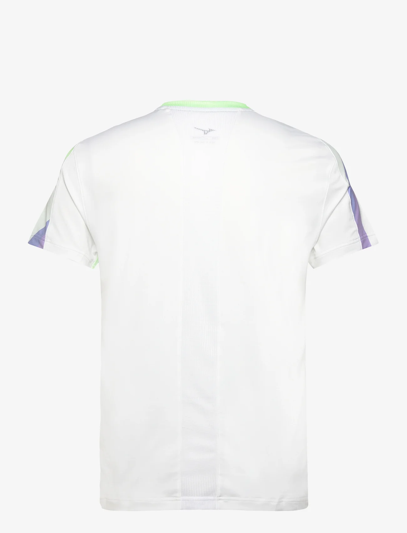 Mizuno - Release Shadow Tee - kortermede t-skjorter - white - 1