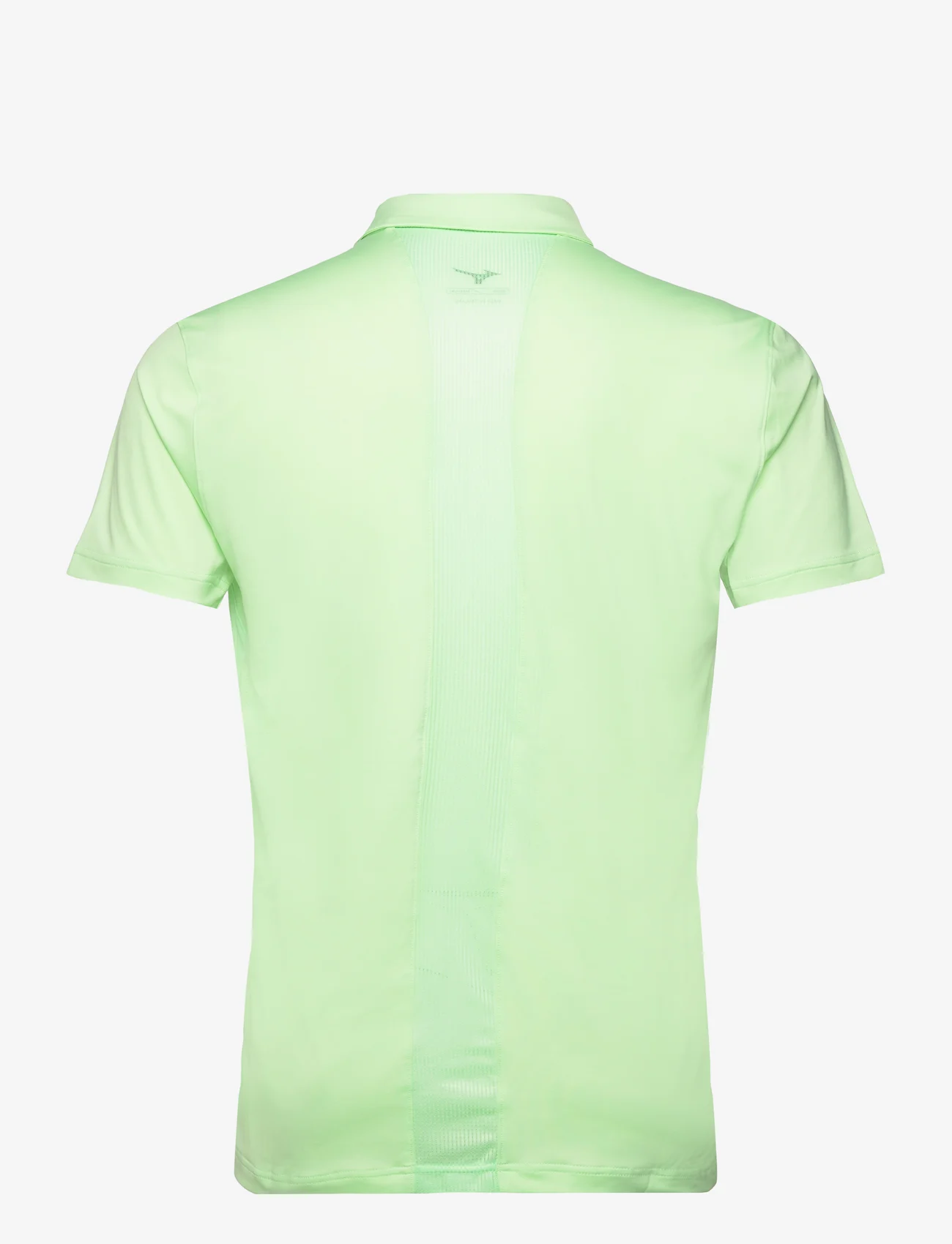 Mizuno - Release Shadow Polo - polo marškinėliai trumpomis rankovėmis - techno green - 1