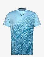 Charge Shadow Graphic Tee(M) - BLUE GLOW