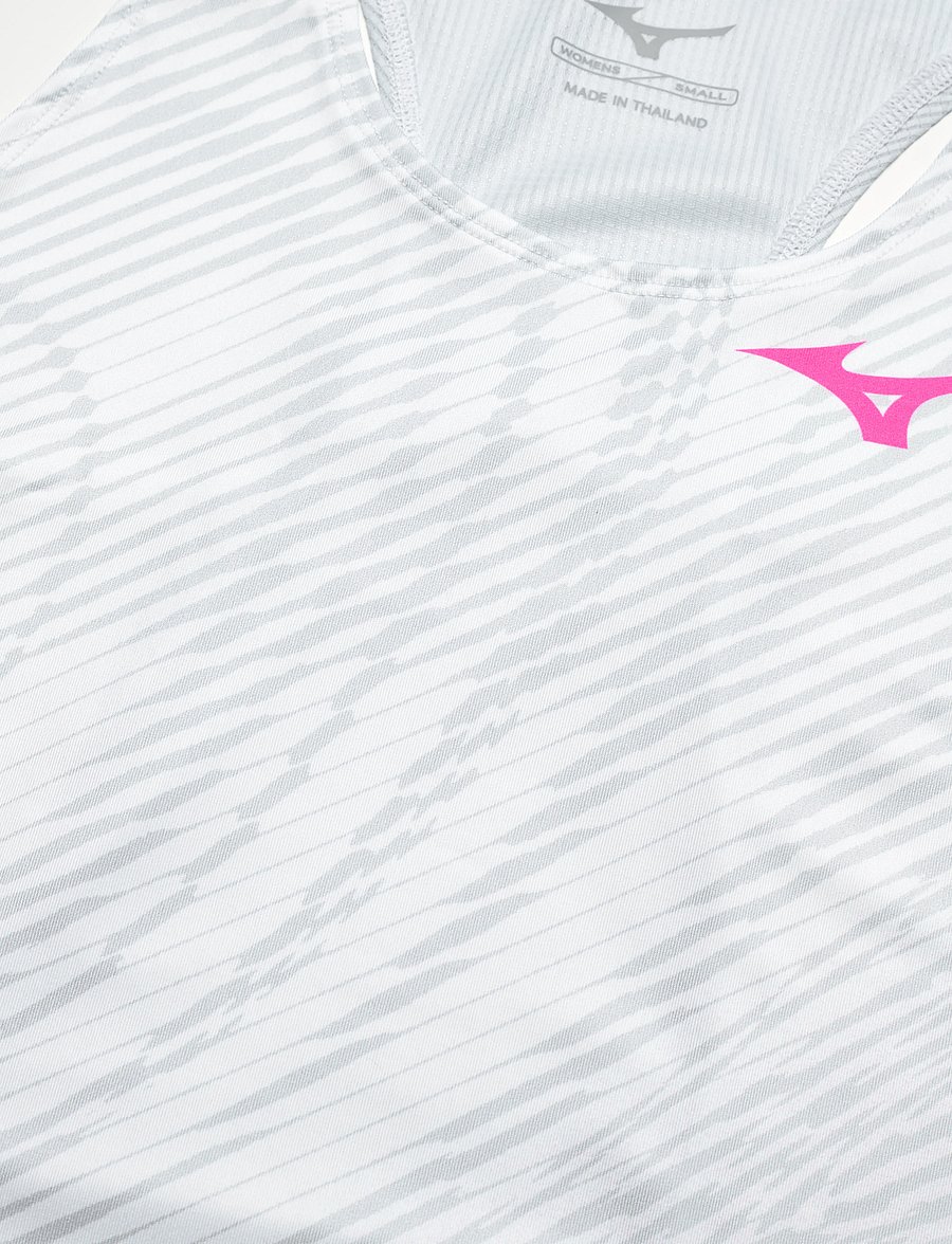 Mizuno - Charge Printed Tank(W) - white - 2