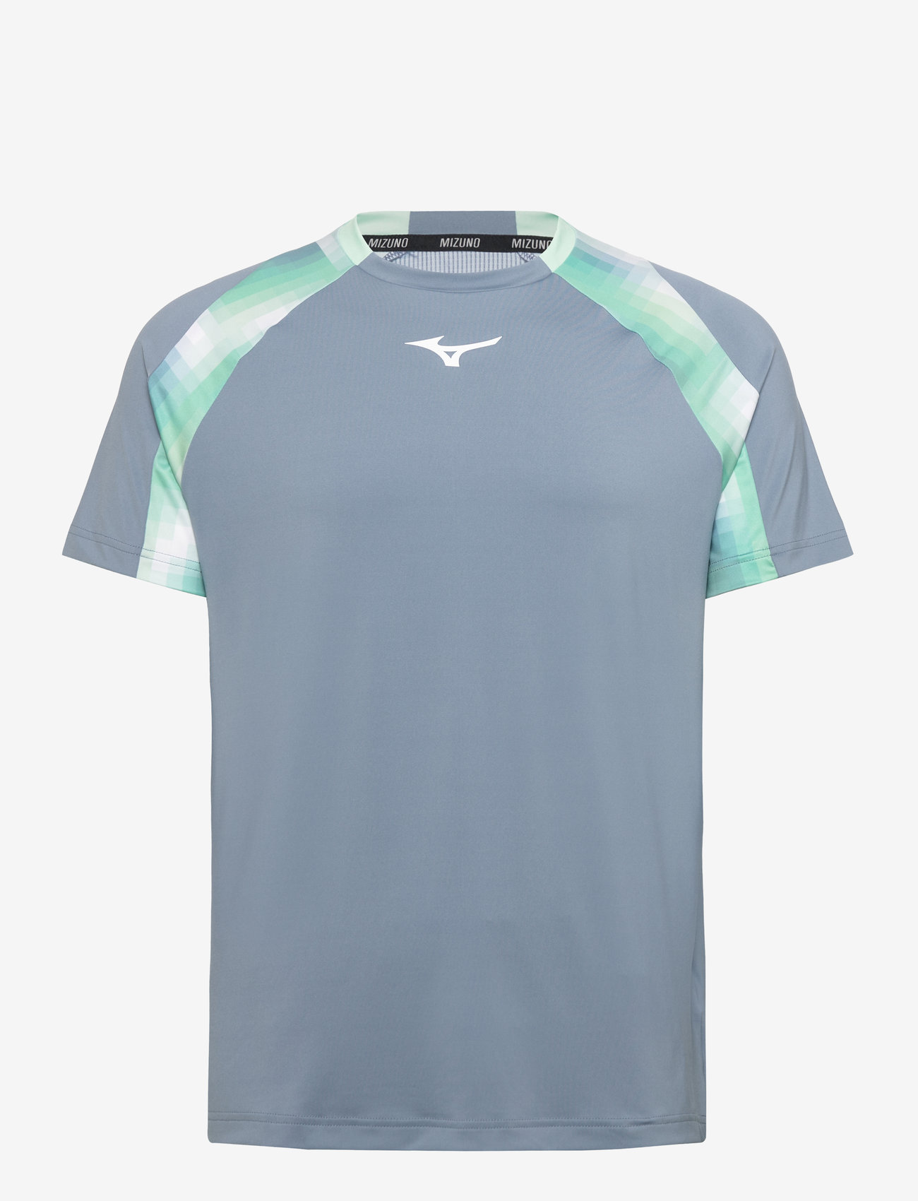 Mizuno - Frontier Shadow Tee(M) - kurzärmelige - citadel - 0