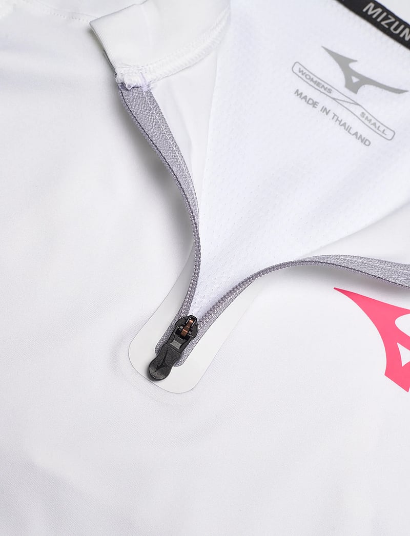 Mizuno - Daybreakers Printed Tank(W) - tank tops - white / icelandic blue - 2