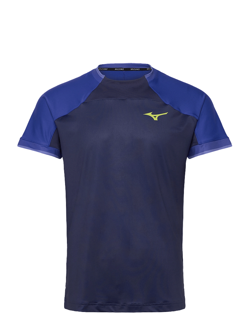 Mizuno - Graphic Short Sleeve Tee M - t-särgid - estate blue - 0