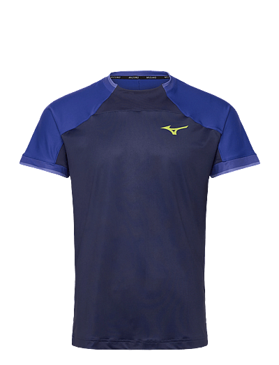 Mizuno Graphic Short Sleeve Tee M - Alles anzeigen - ESTATE BLUE / navy