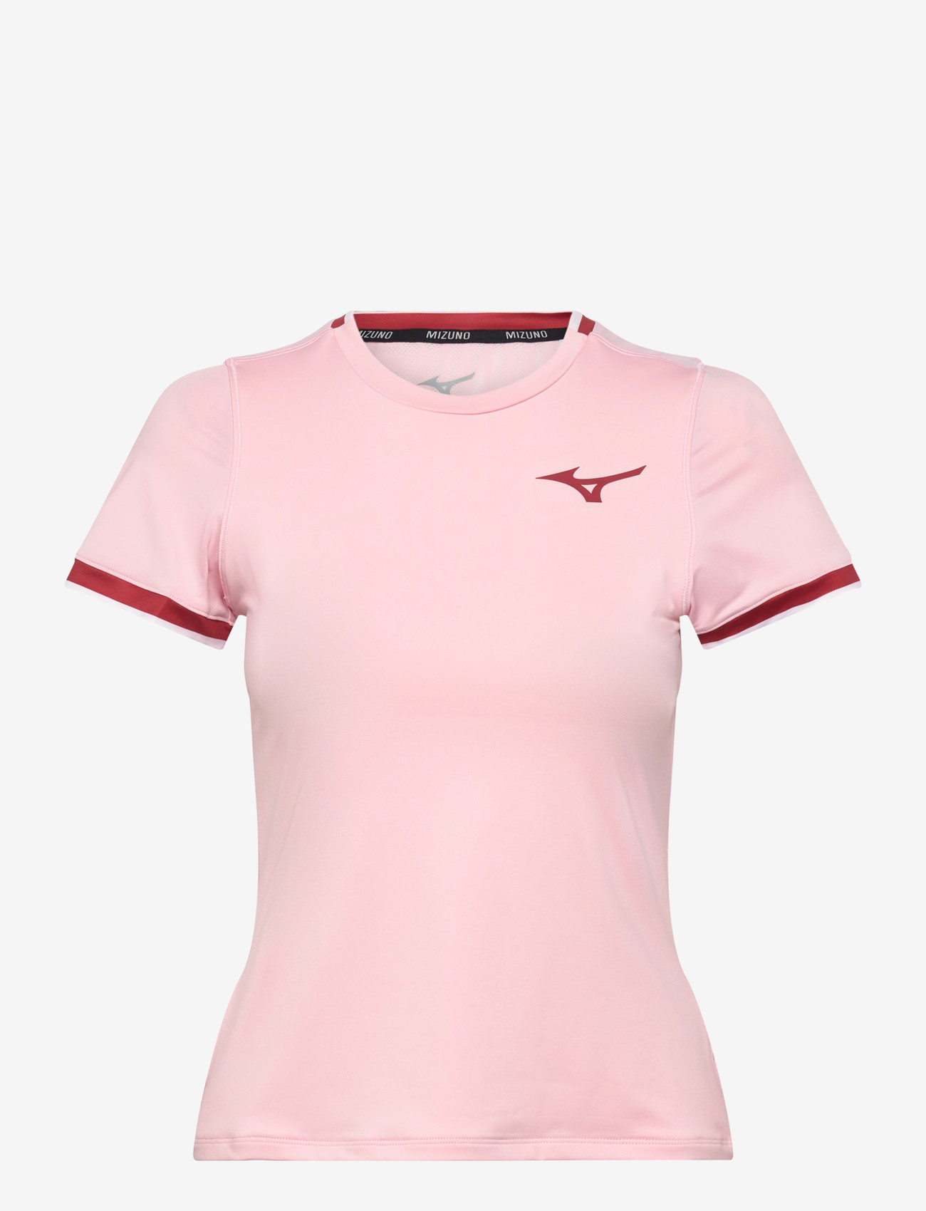 Mizuno - Stargazer Short Sleeve Tee W - t-shirts - pinkesque - 0