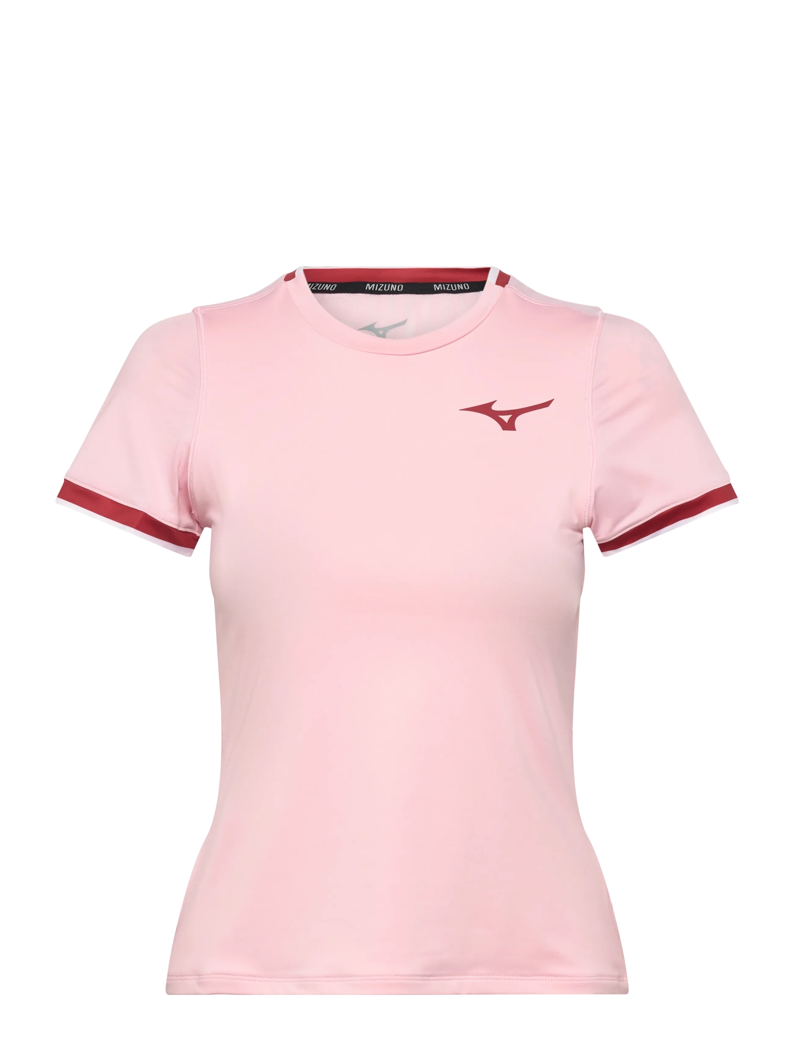 Mizuno Stargazer Short Sleeve Tee W - Clothing - PINKESQUE / pink/rose