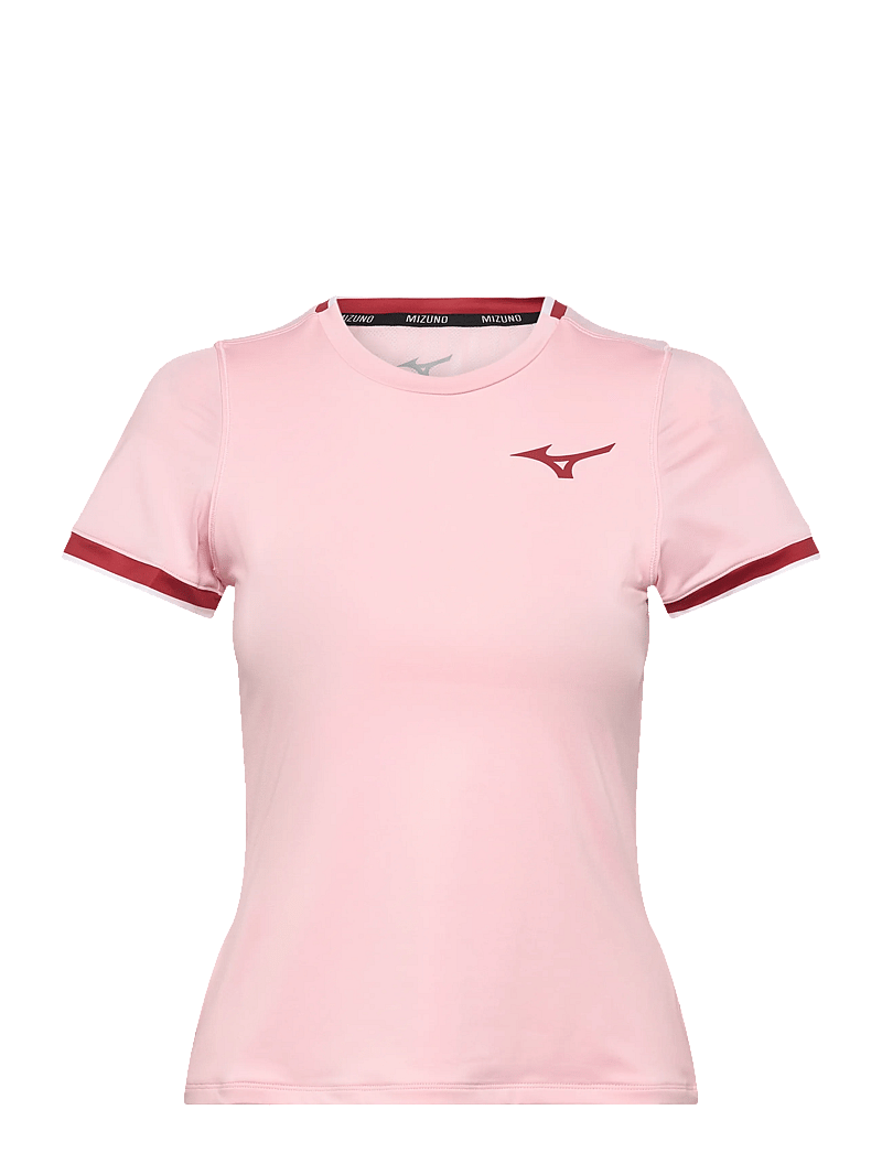 Mizuno - Stargazer Short Sleeve Tee W - t-särgid - pinkesque - 0