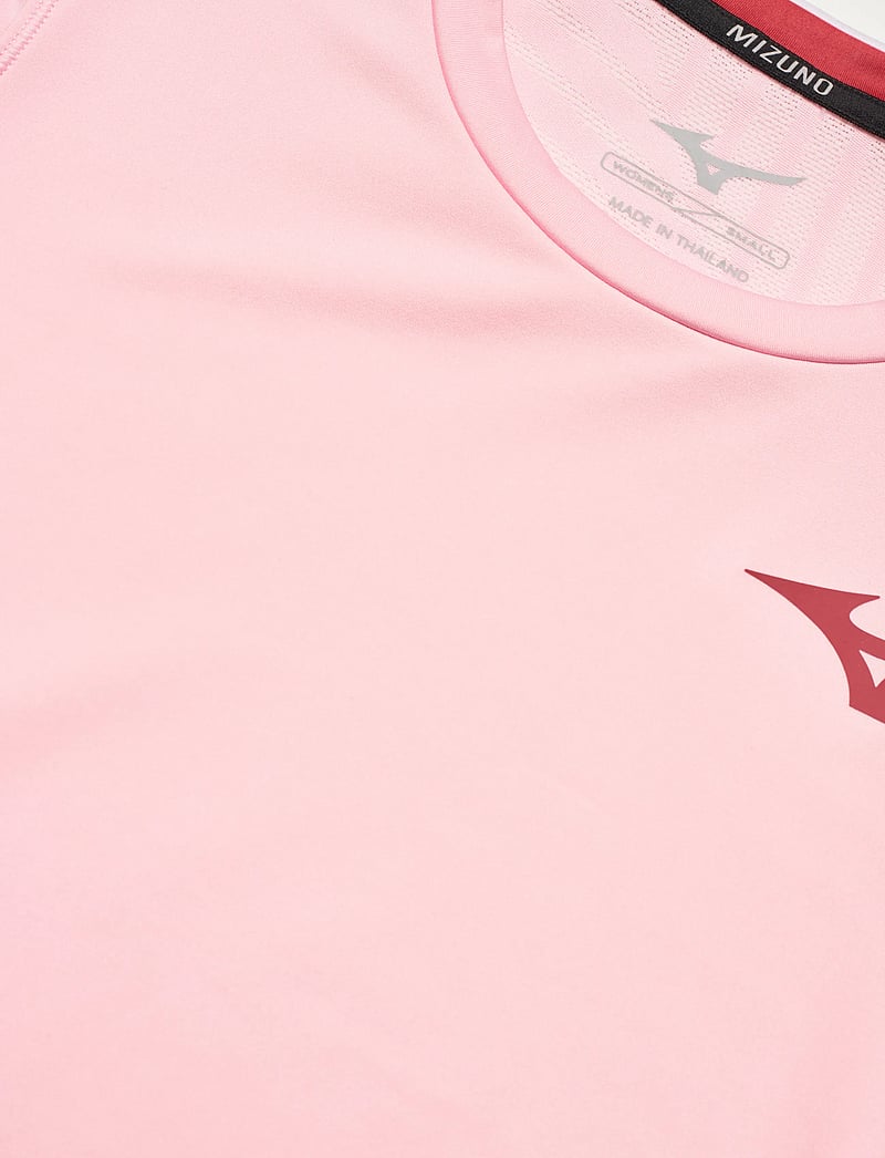 Mizuno - Stargazer Short Sleeve Tee W - t-särgid - pinkesque - 2