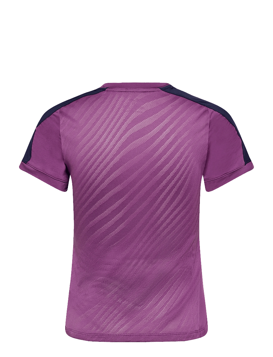 Mizuno - Tennis Short Sleeve Tee - t-shirts - dahlia - 1