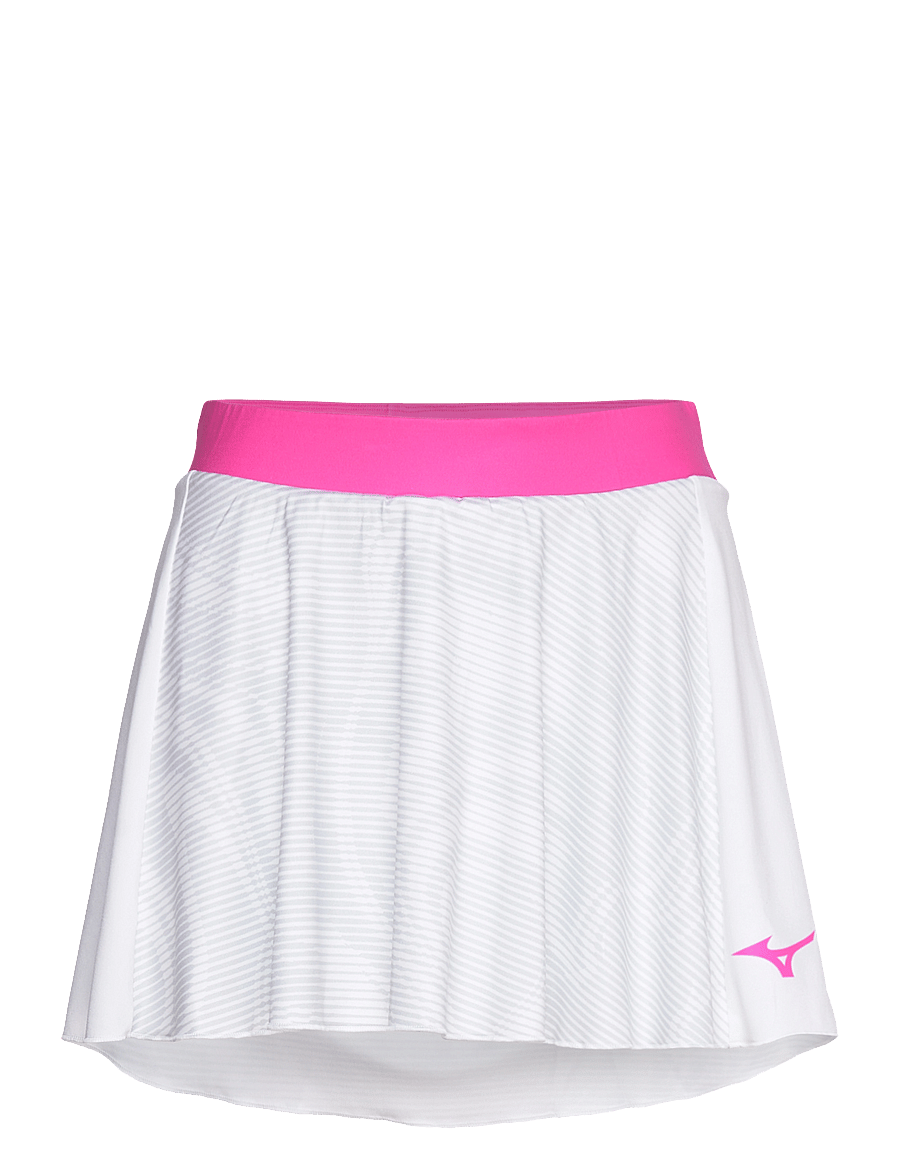 Mizuno - Charge Printed Flying Skirt(W) - kjoler & nederdele - white - 0