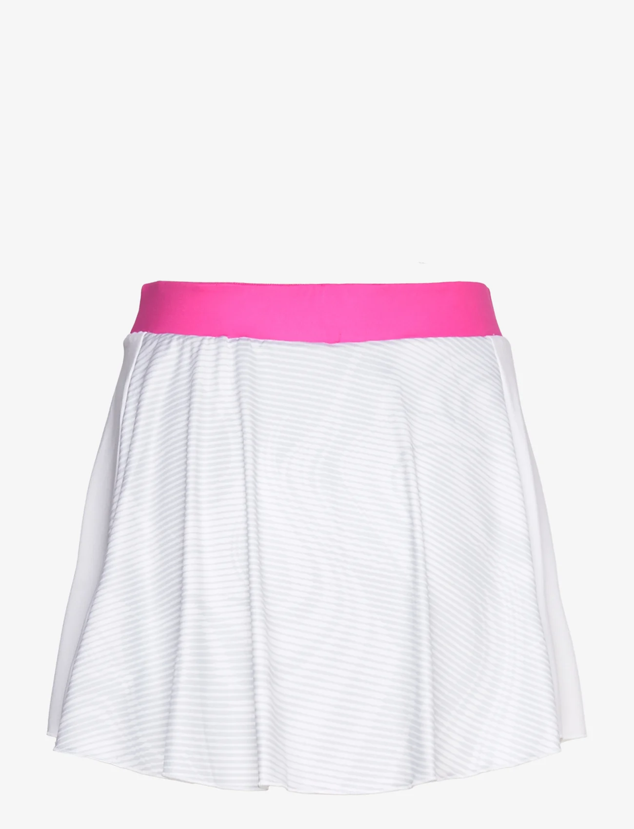 Mizuno - Charge Printed Flying Skirt(W) - plisseskjørt - white - 1