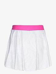 Mizuno - Charge Printed Flying Skirt(W) - plisowane spódnice - white - 1