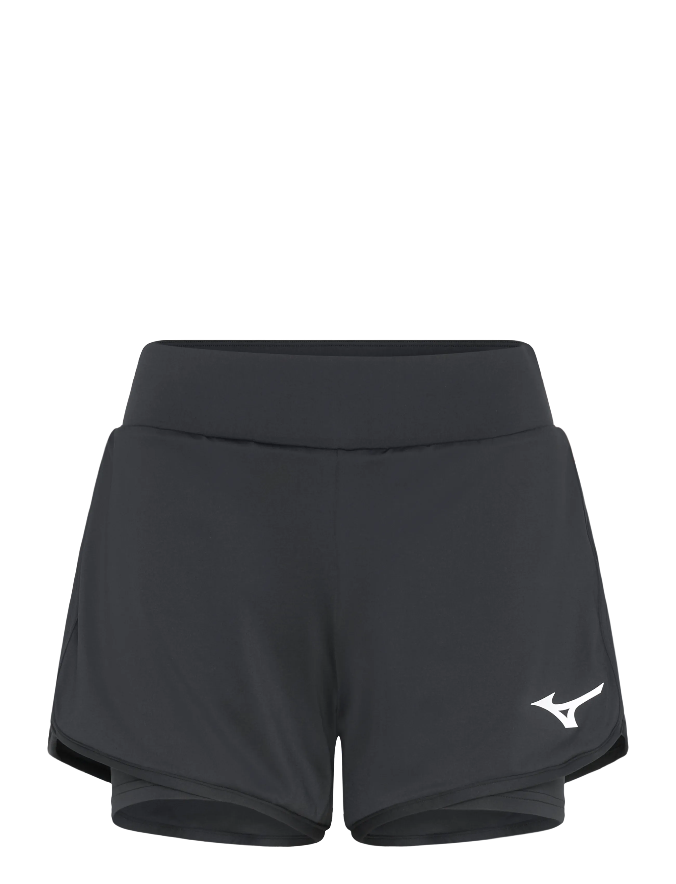 Mizuno Flex Short(W), XL, Sport Kleider & Röcke, Schwarz - Skorts, Frauen