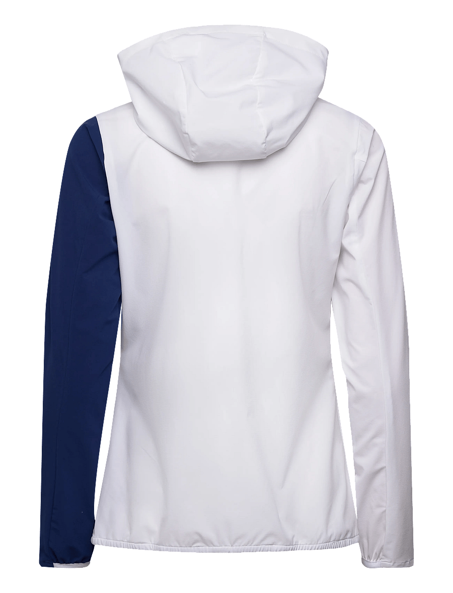 Mizuno - Mugen Hooded Jacket (W) - spordijakid - white / estate blue - 1