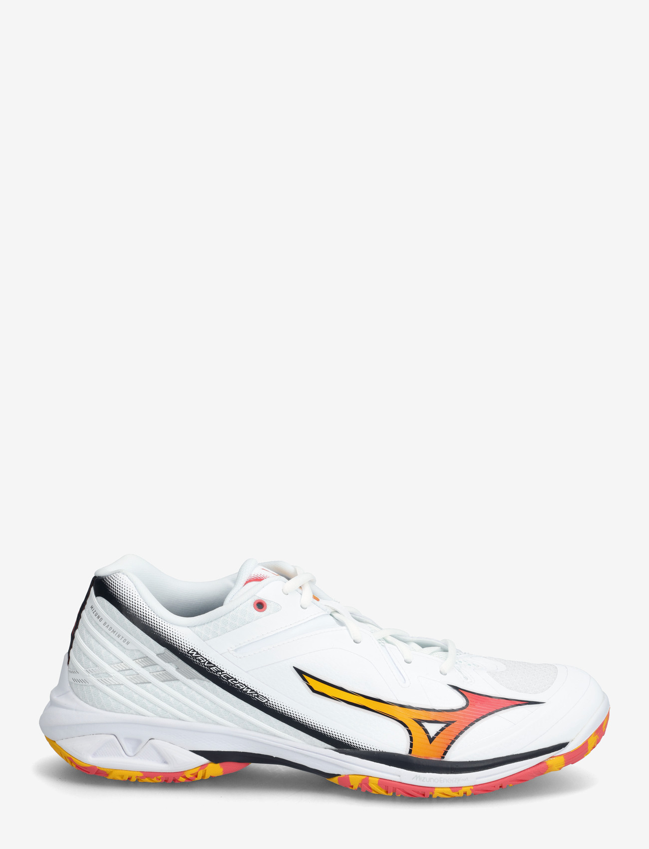 Mizuno - WAVE CLAW 3(U) - indendørs sportssko - white/citrus/calypso coral - 1