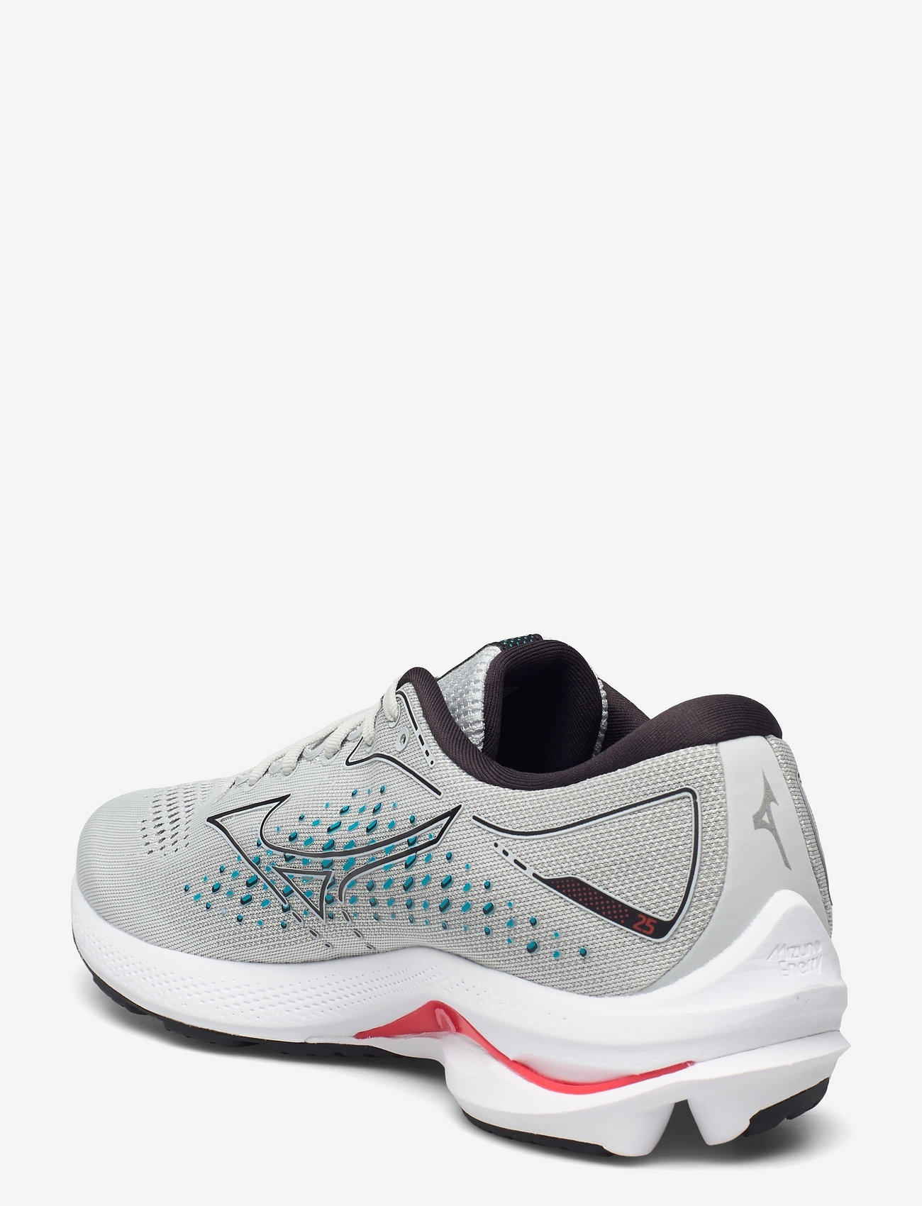 Mizuno - WAVE RIDER 25(M) - omushroom/blk/ignitionr - 2