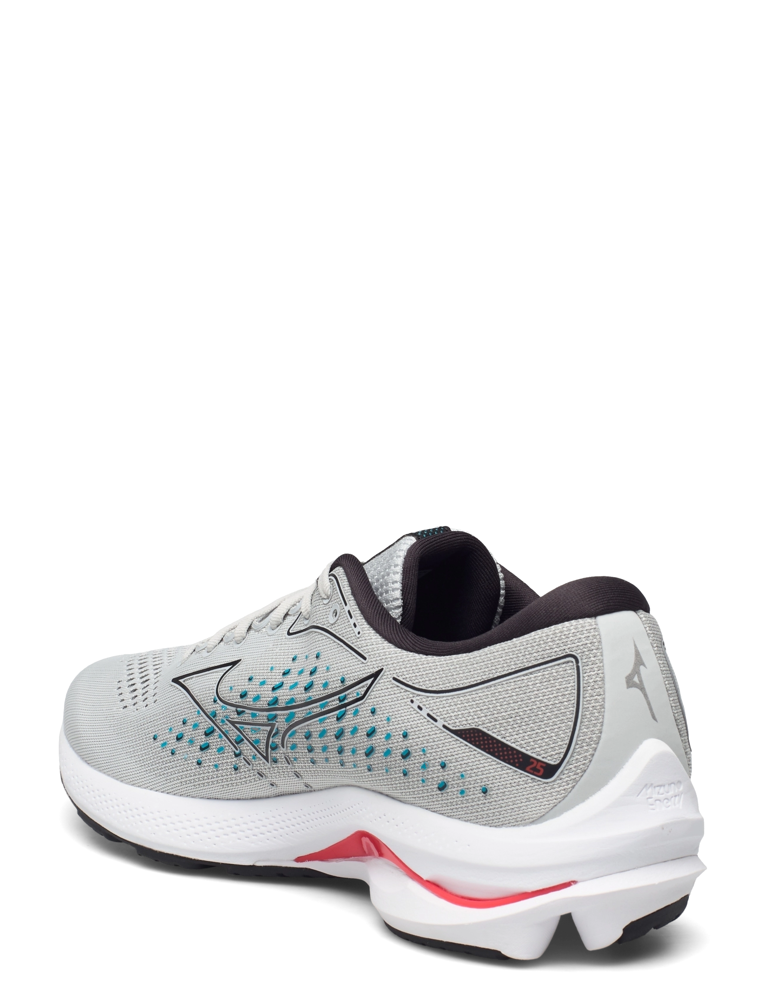 Mizuno - WAVE RIDER 25(M) - omushroom/blk/ignitionr - 2