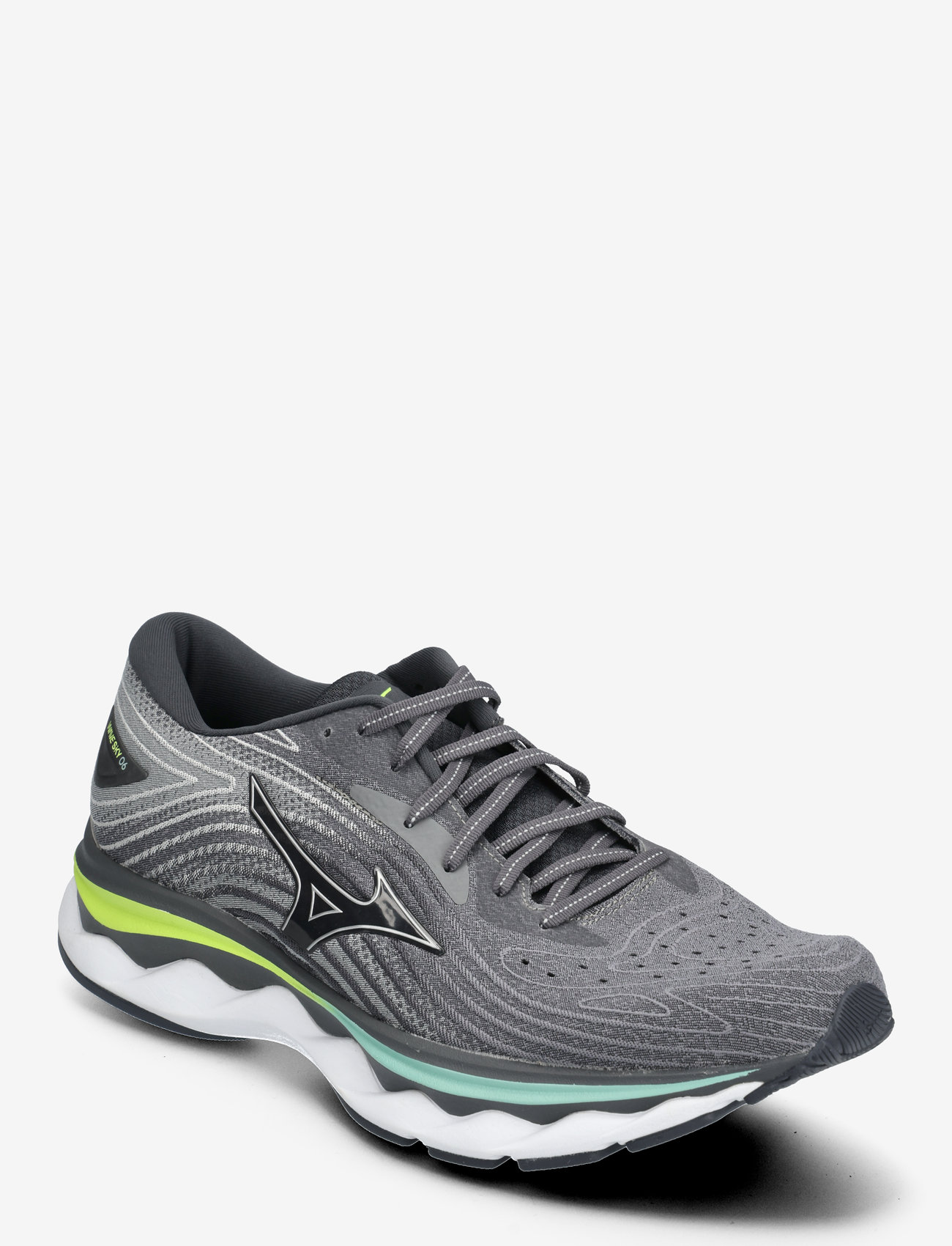 Mizuno - WAVE SKY 6(M) - qshade/silver/neolime - 0