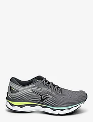 Mizuno - WAVE SKY 6(M) - running shoes - qshade/silver/neolime - 1