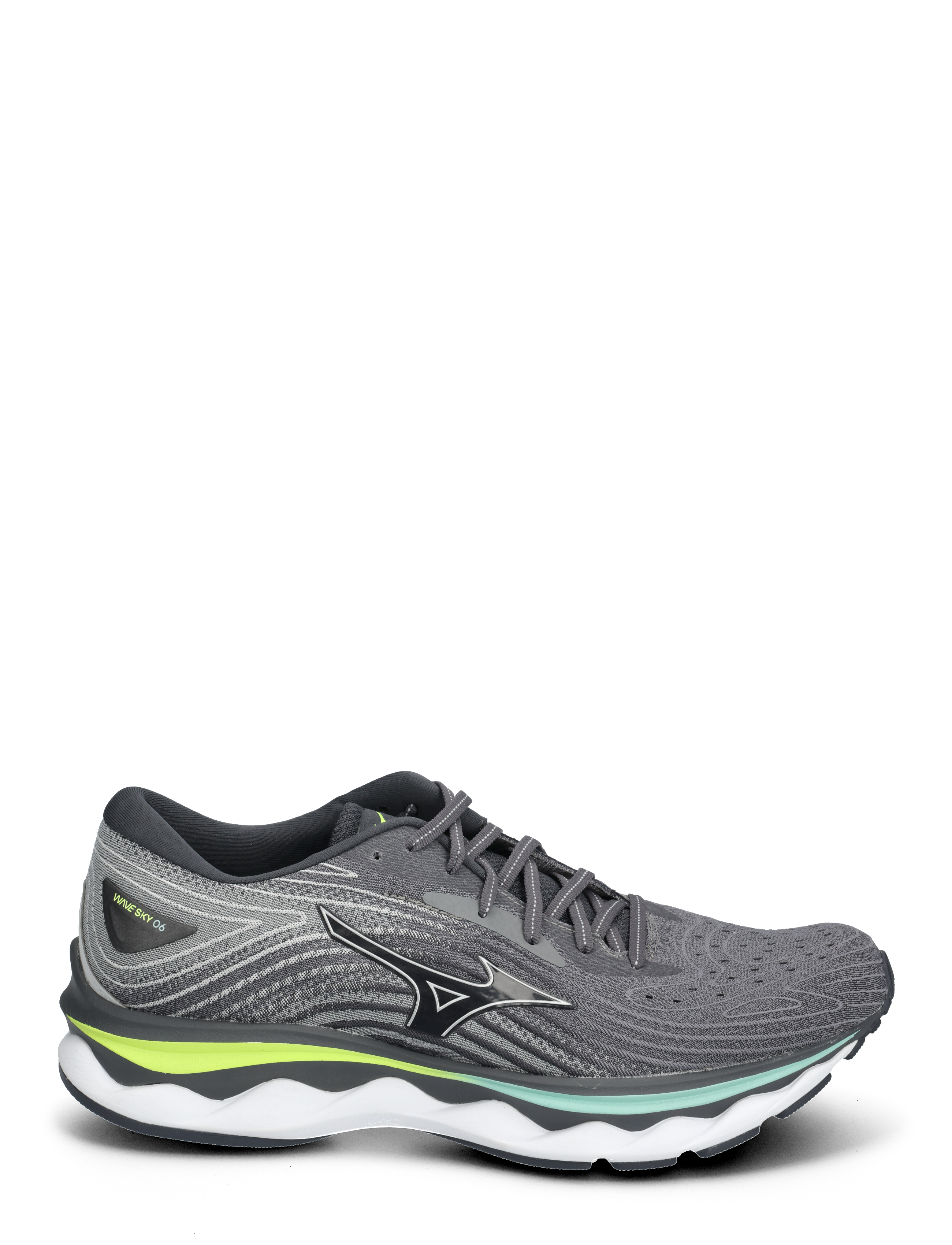 Mizuno - WAVE SKY 6(M) - qshade/silver/neolime - 1