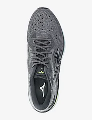 Mizuno - WAVE SKY 6(M) - running shoes - qshade/silver/neolime - 3