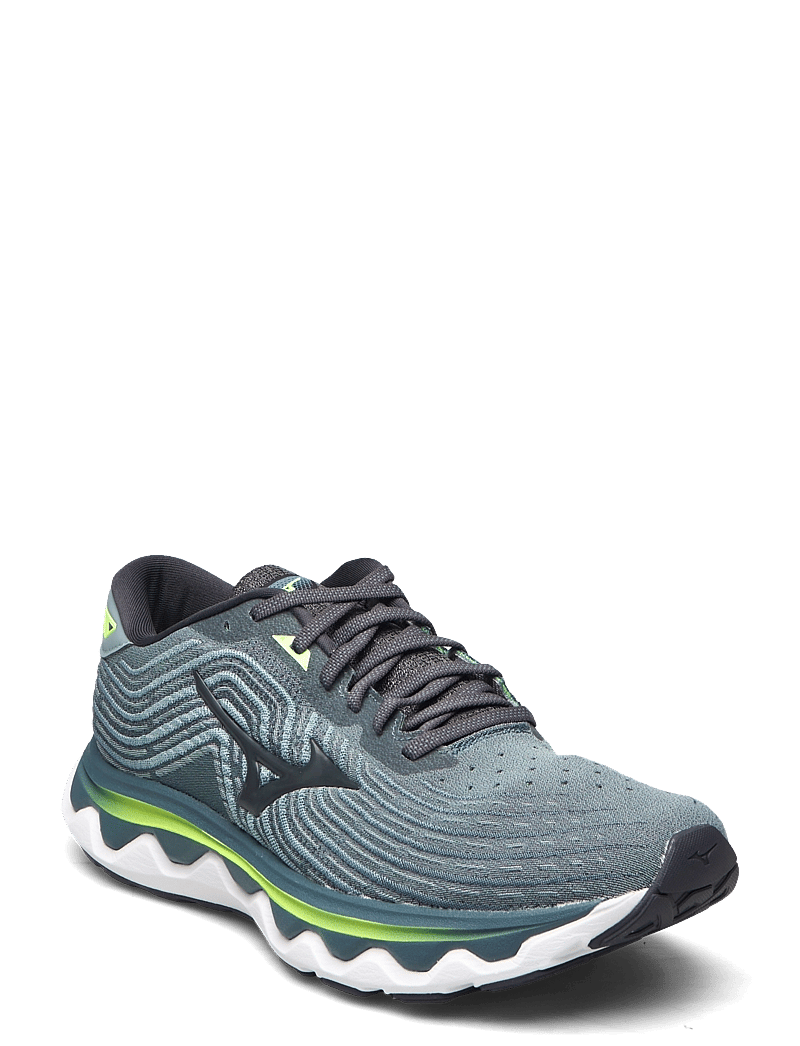 Mizuno - WAVE HORIZON 6(M) - smoke blue/ebony/neo lime - 0