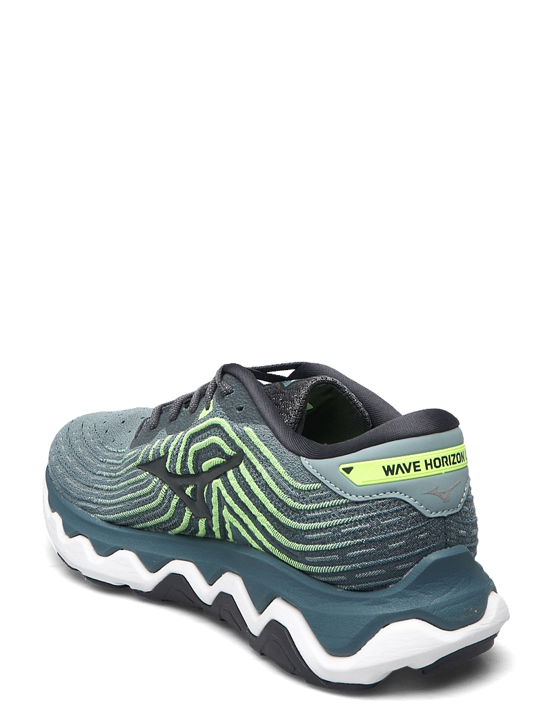 Mizuno - WAVE HORIZON 6(M) - smoke blue/ebony/neo lime - 2
