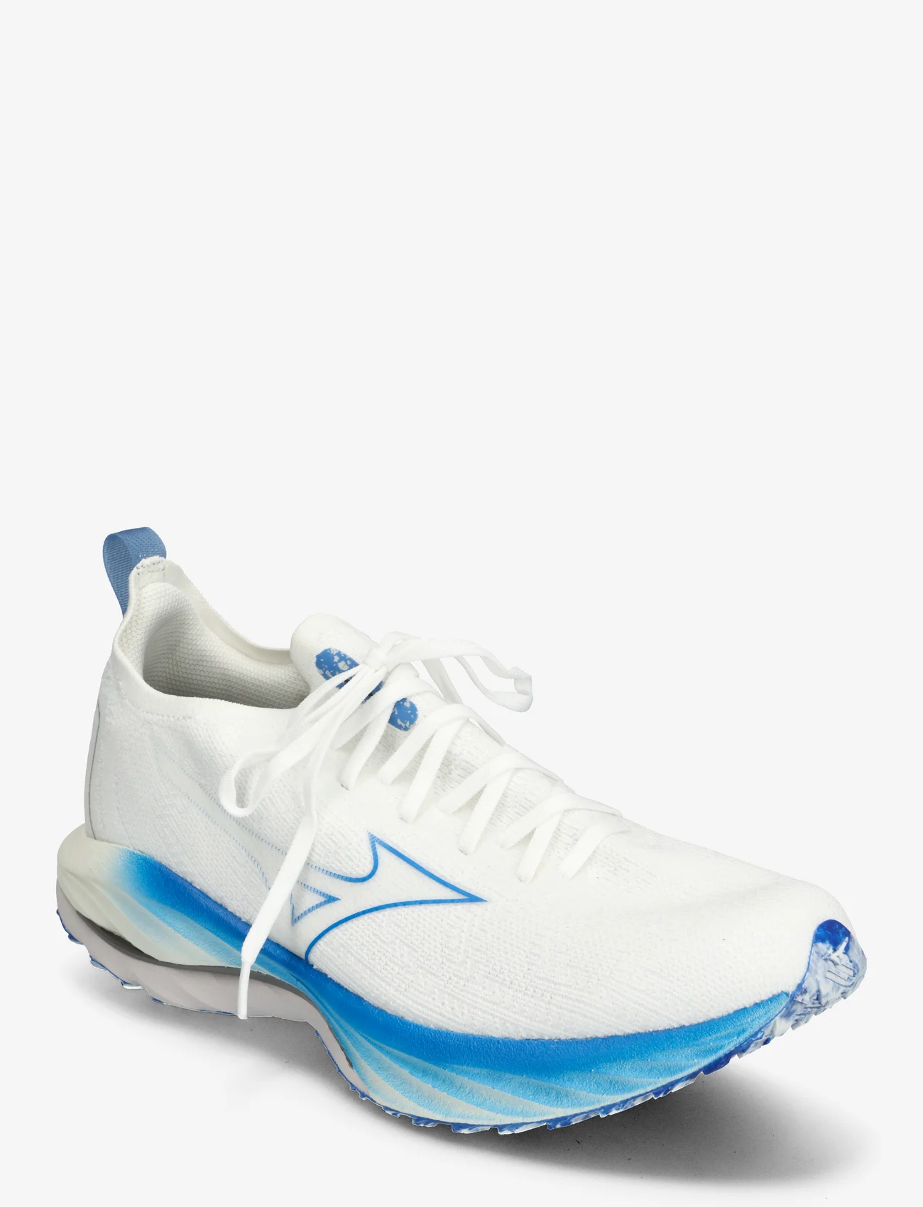 Mizuno - WAVE NEO WIND(M) - running shoes - undyed white/peace blue - 0