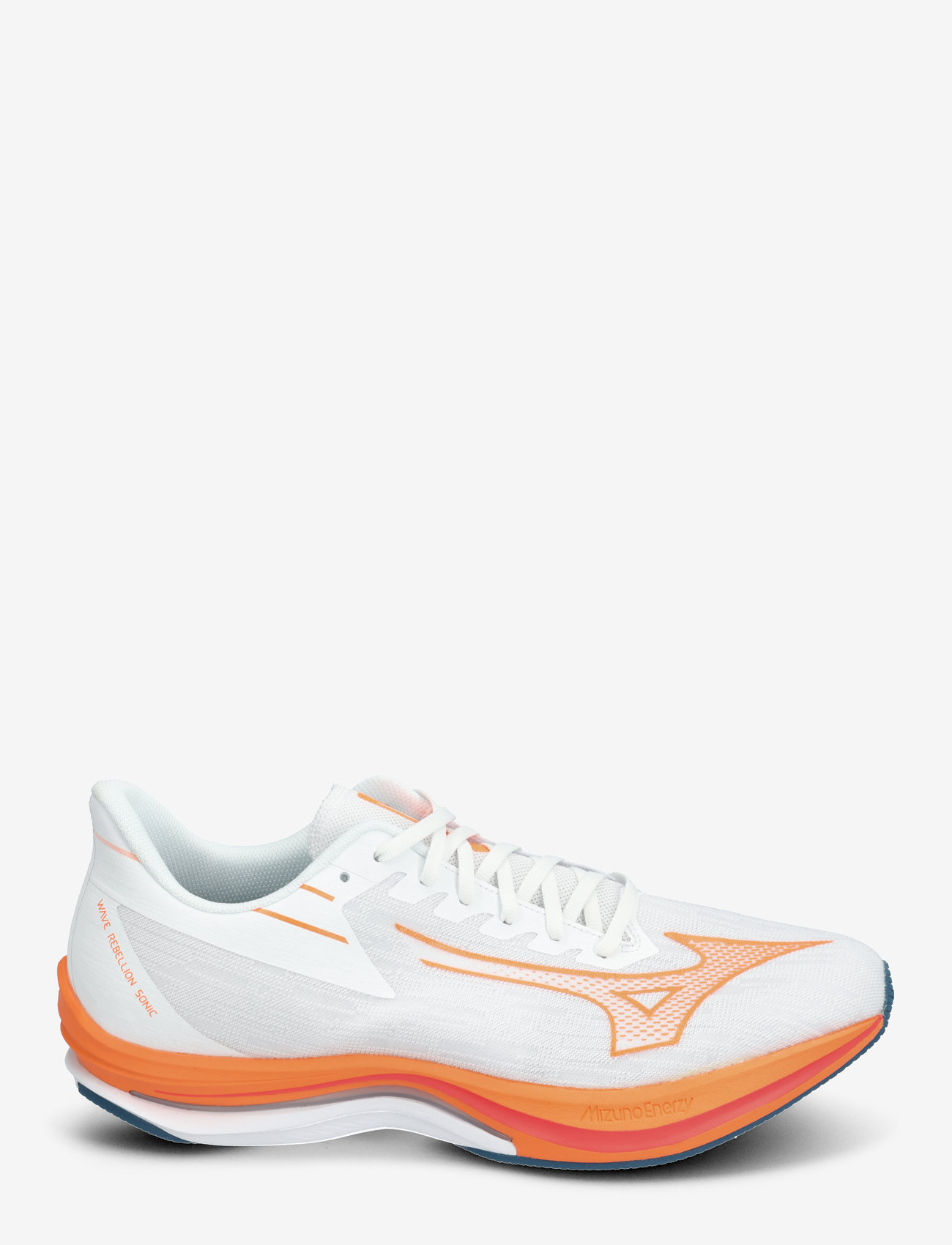 Mizuno - WAVE REBELLION SONIC(M) - white/lightorang/bashes - 1