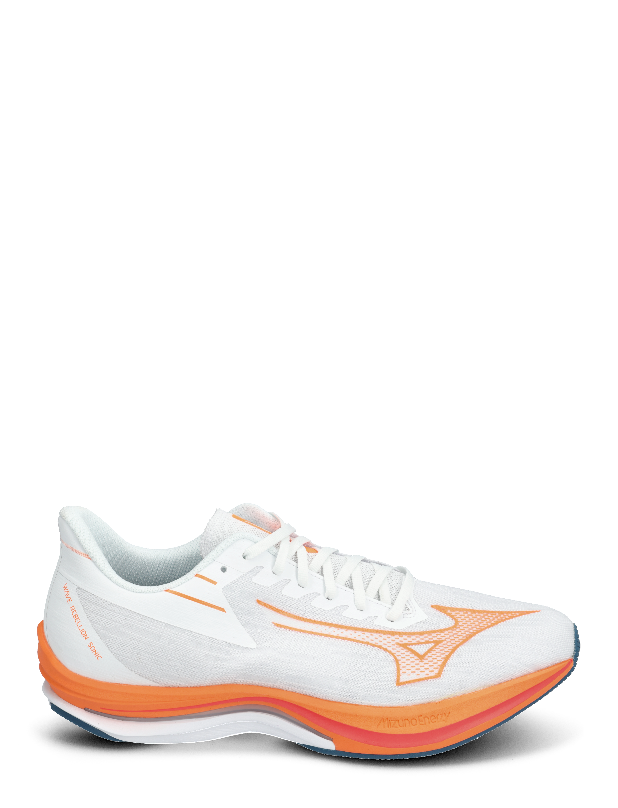 Mizuno - WAVE REBELLION SONIC(M) - white/lightorang/bashes - 1