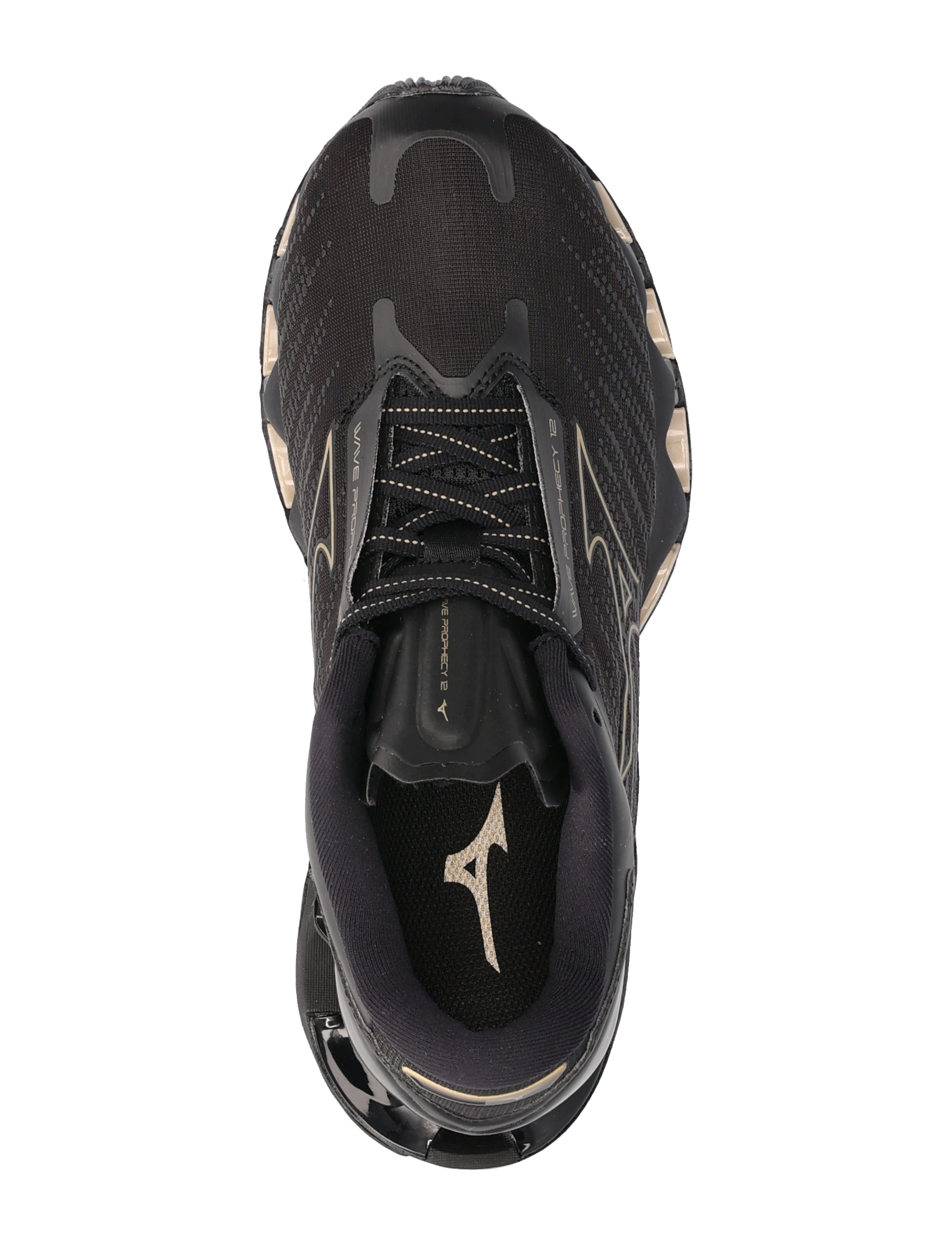 Mizuno - WAVE PROPHECY 12(U) - black/ge gold - 3